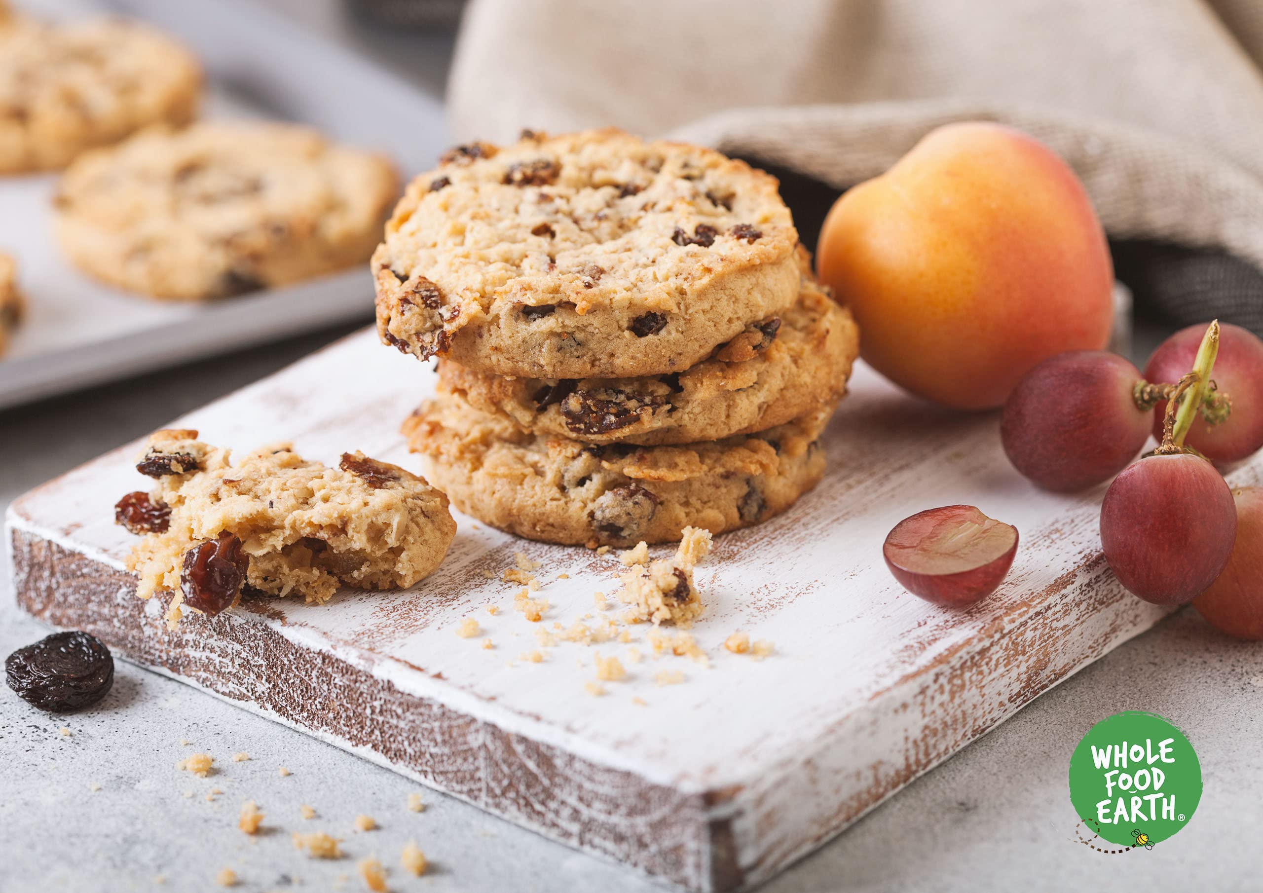 Wholefood Earth Organic Raisins – 1 kg | GMO Free | Vegan | Source of Fibre 5