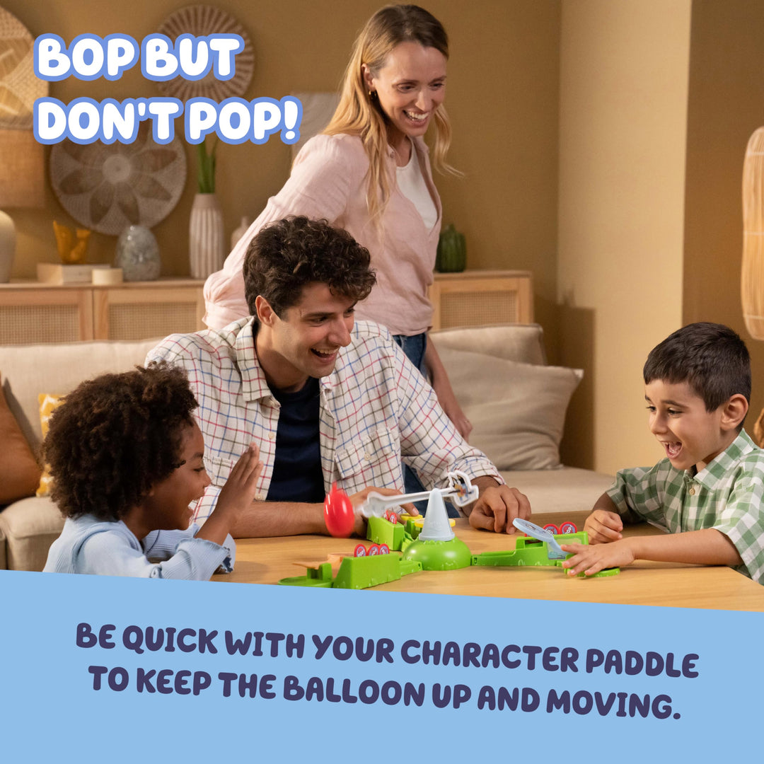 Bluey 90973 Keepy Uppy-Spiel. Luft bewahren. Inklusive motorisiertem Ballon. 2-3 Spieler.