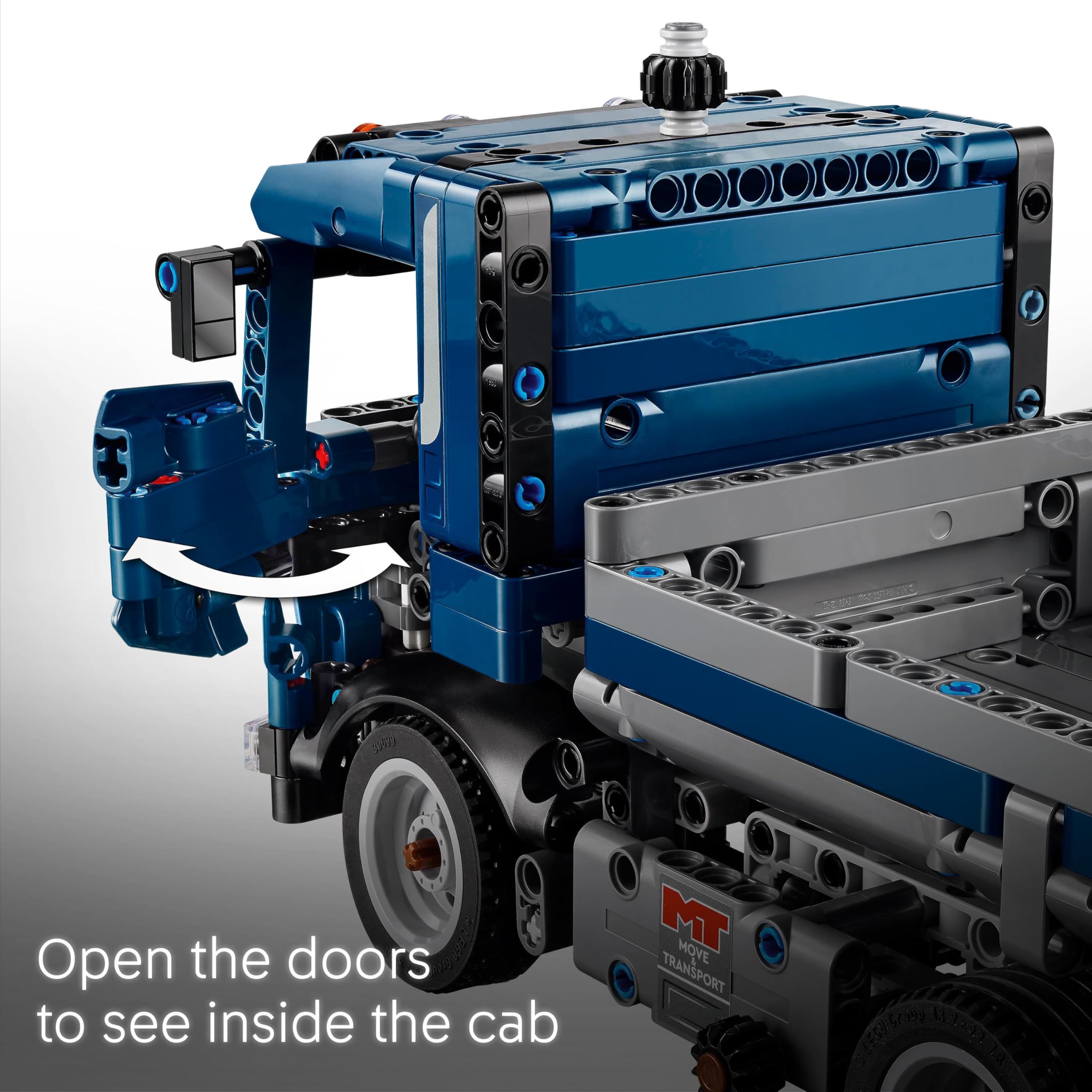 LEGO Technic Tipping Dump Truck Toy with Steering & Moving Dump Box - 462 Pieces for Ages 9+