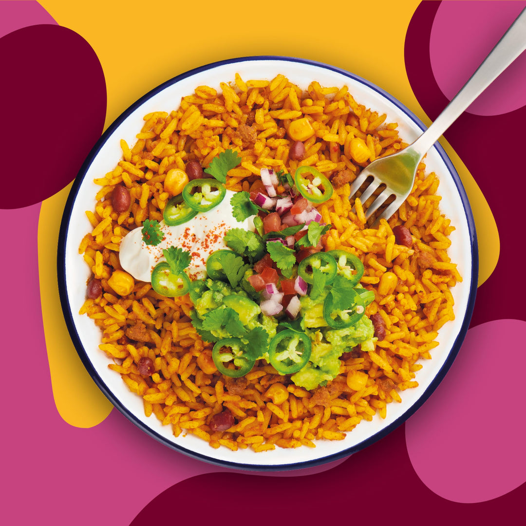 Ben's Original - Favourites Chilli con Carne Minced Beef & Vegetable Microwave Rice Meal (6x 250g)