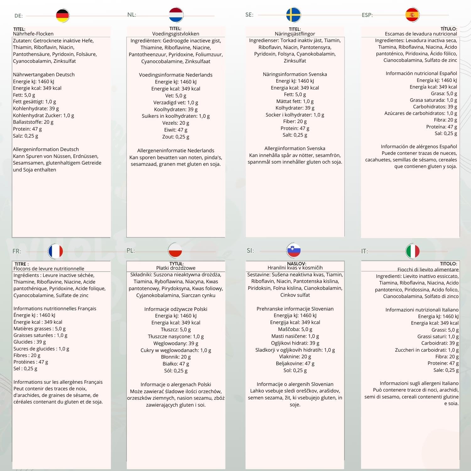 Wholefood Earth Nutritional Yeast Flakes (Nooch) 125g - Dairy Free, Fortified with B12, Vegan Cheese Substitute 3