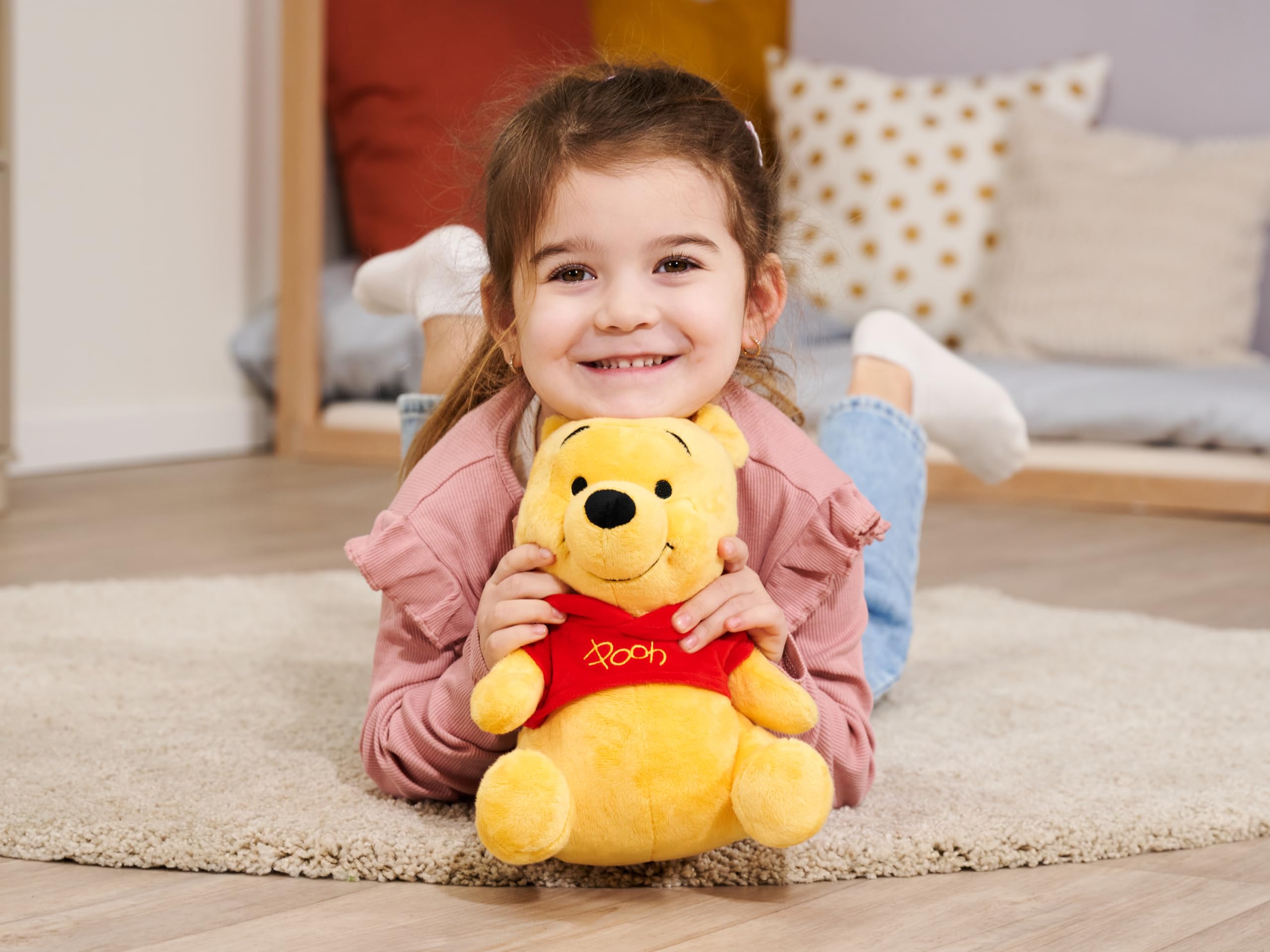 Disney Winnie The Pooh 25cm Plush Toy - Soft Stuffed Animal for Kids 2