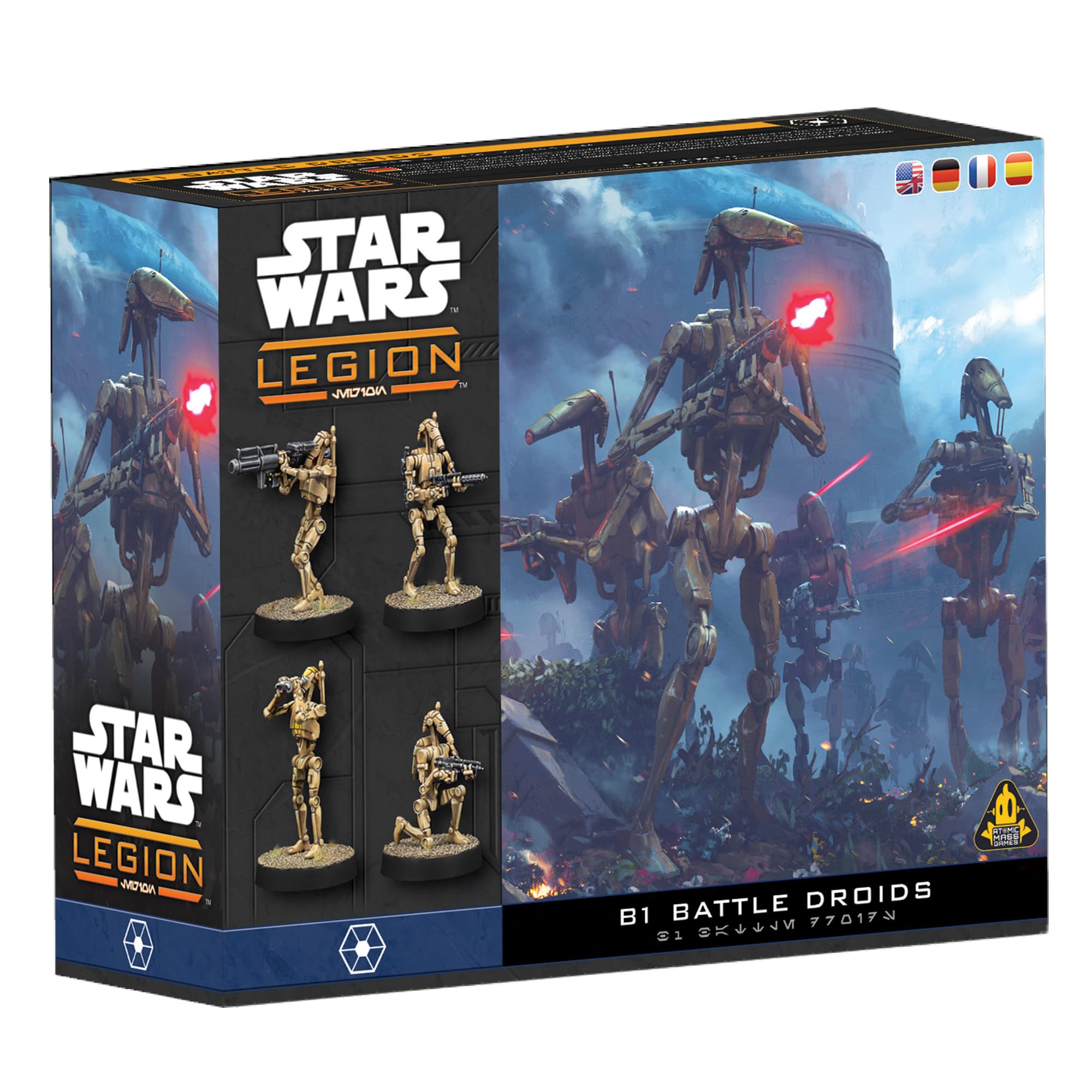 Asmodee Star Wars: Legion - B1 Battle Droids Expansion | 15 Miniatures | Strategy Wargame
