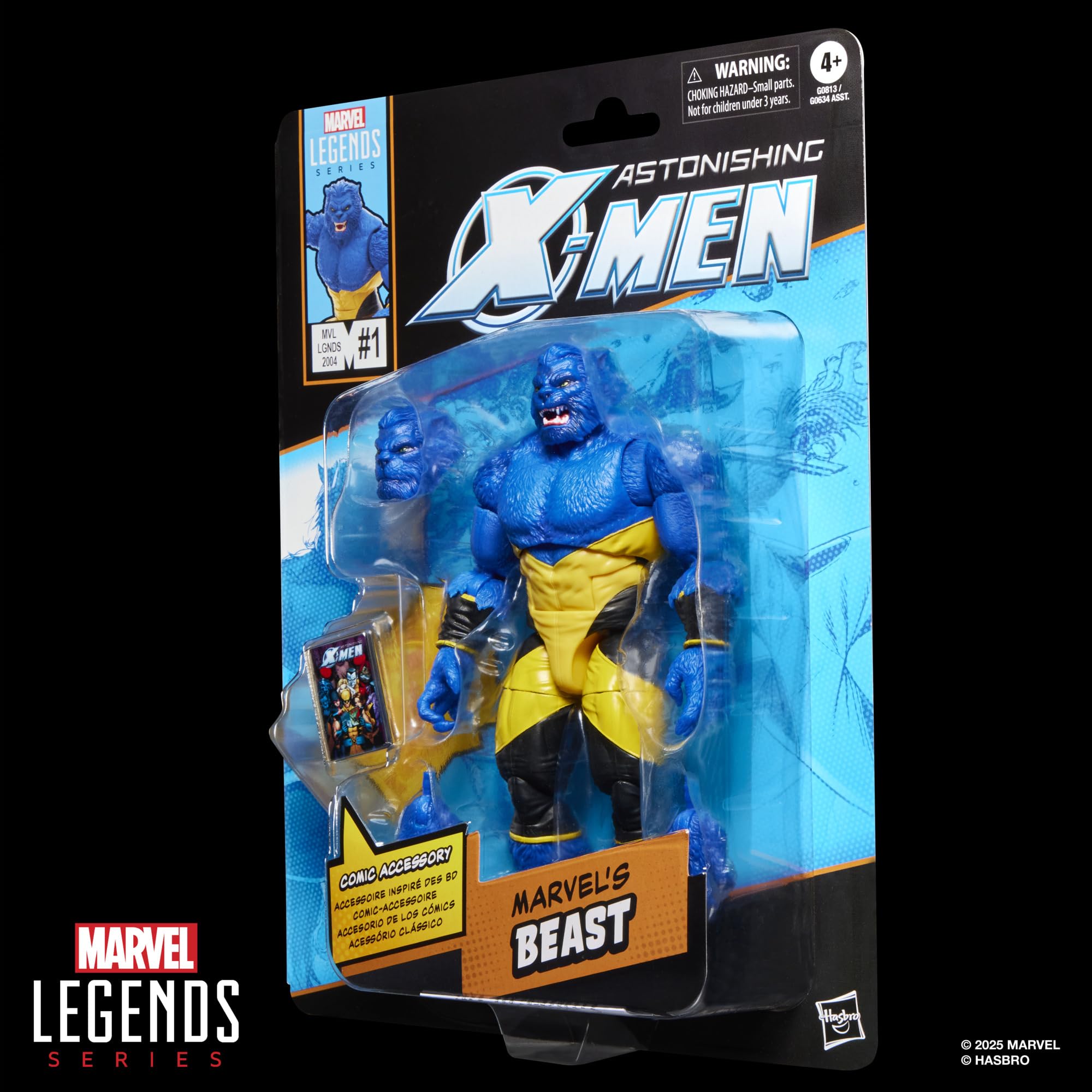 Marvel Legends Series Beast Action Figure - 6-Inch Scale, Inspired by Astonishing X-Men Comics 9