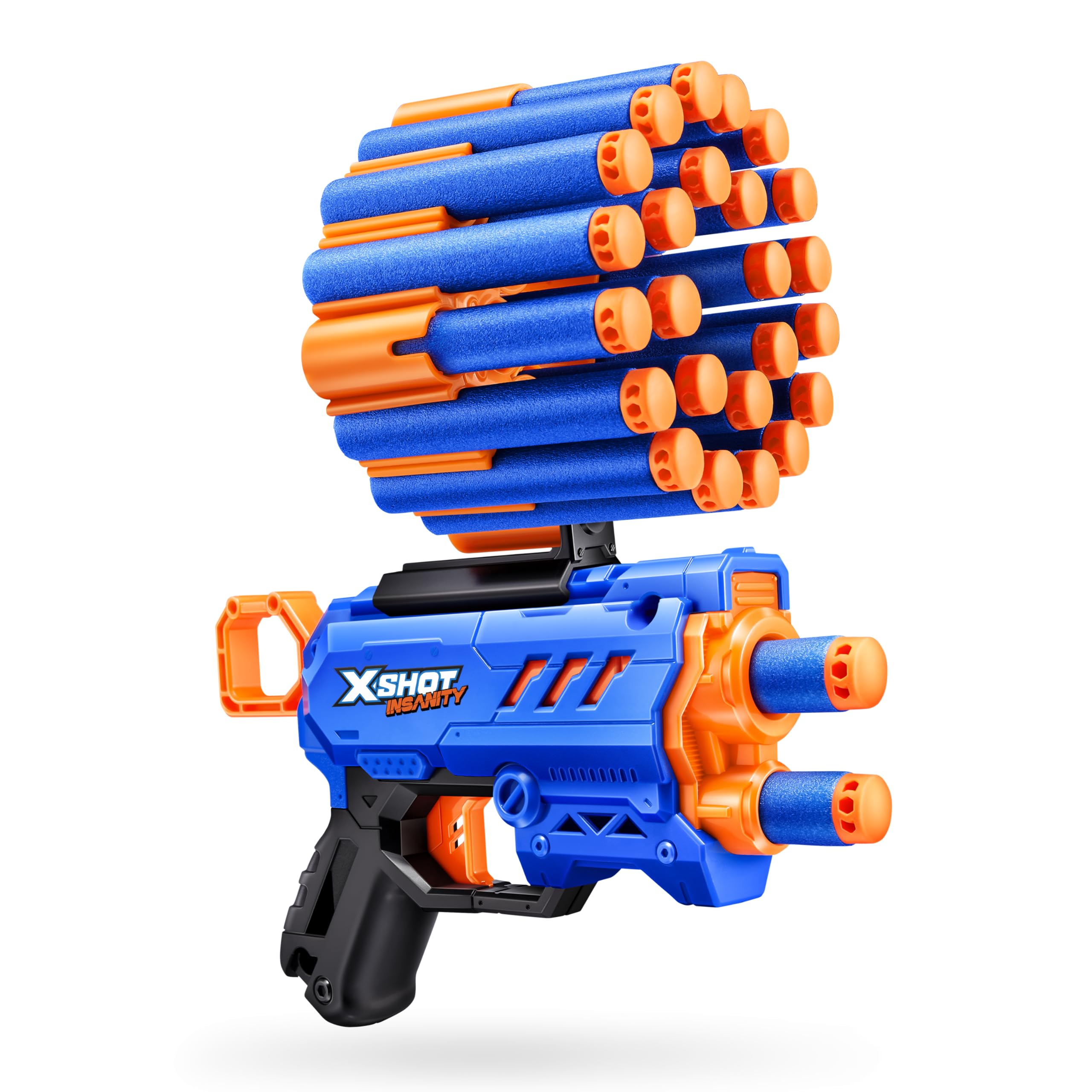 XSHOT Insanity Micro Blaster Dual Pack by ZURU with 48 Air Pocket Darts | 98 ft Range 3