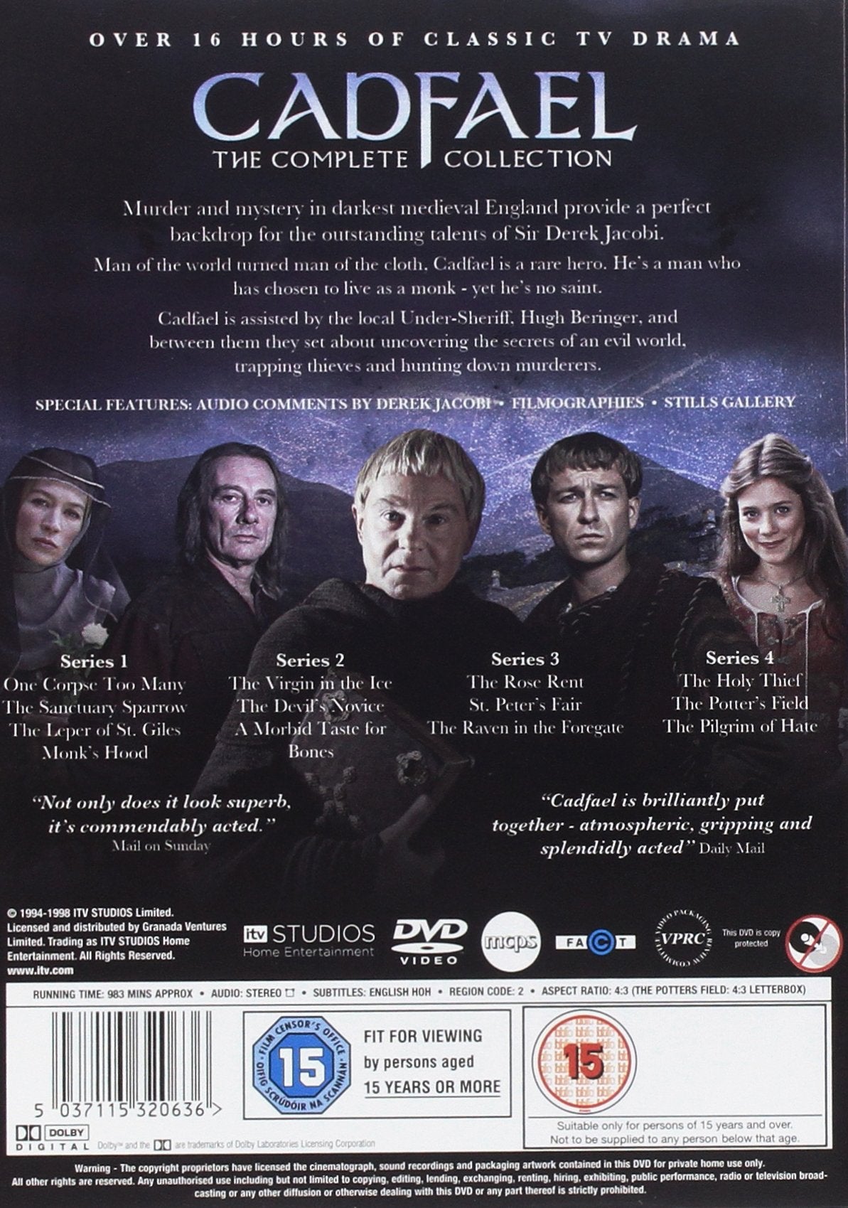 Cadfael - The Complete Collection [DVD] 2