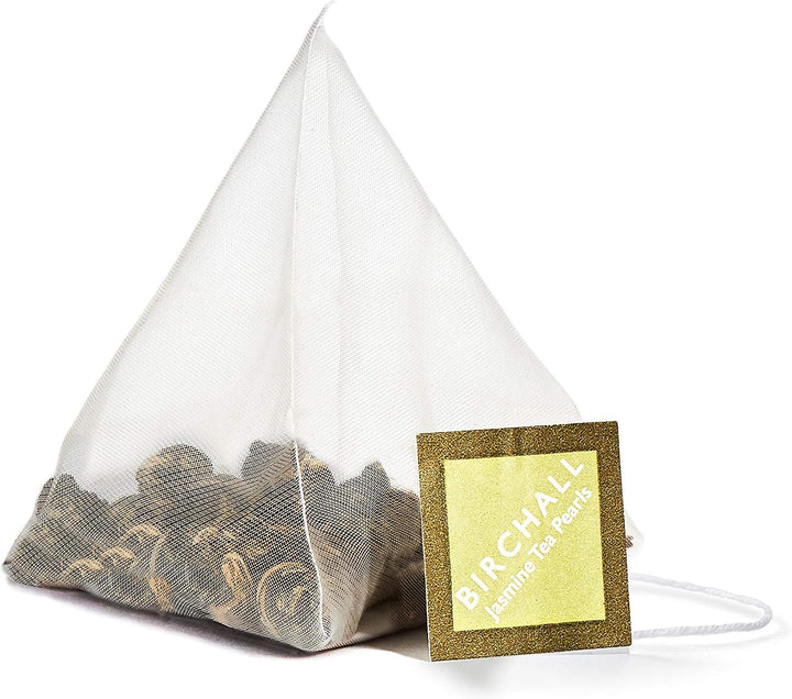Birchall Jasmine Tea Pearls Gift Set - Green Tea with Jasmine Flowers, 60g
