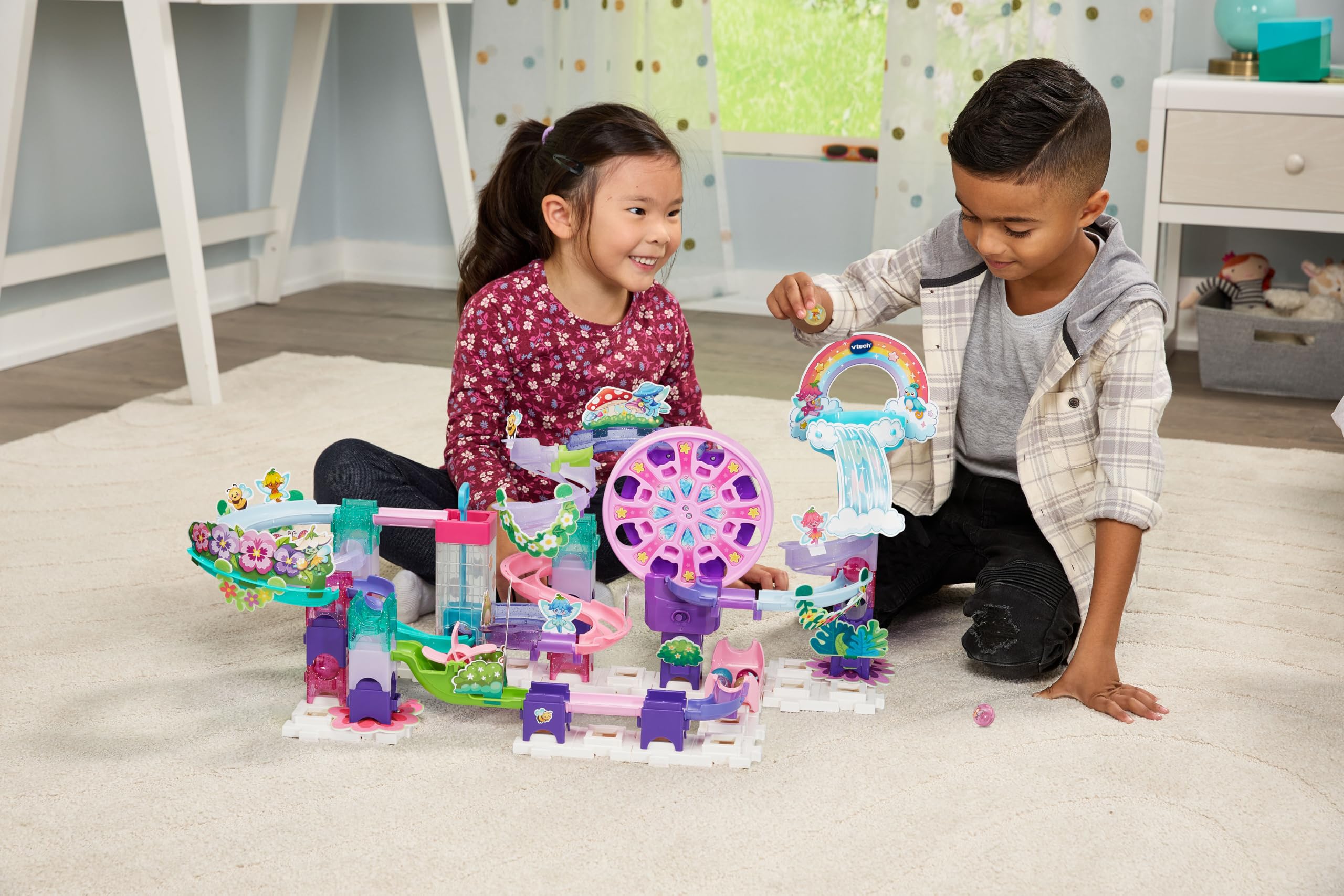 VTech Marble Rush Petal Power Construction Set - 96 Pieces | Ages 4+ 3