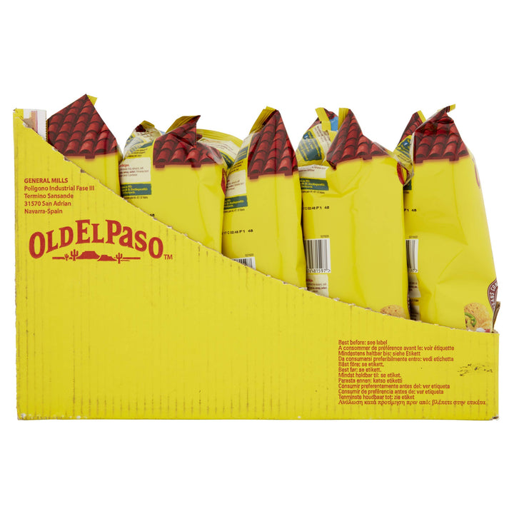 Old El Paso Gluten Free Crunchy Original Tortilla Chips 185g (Pack of 5)