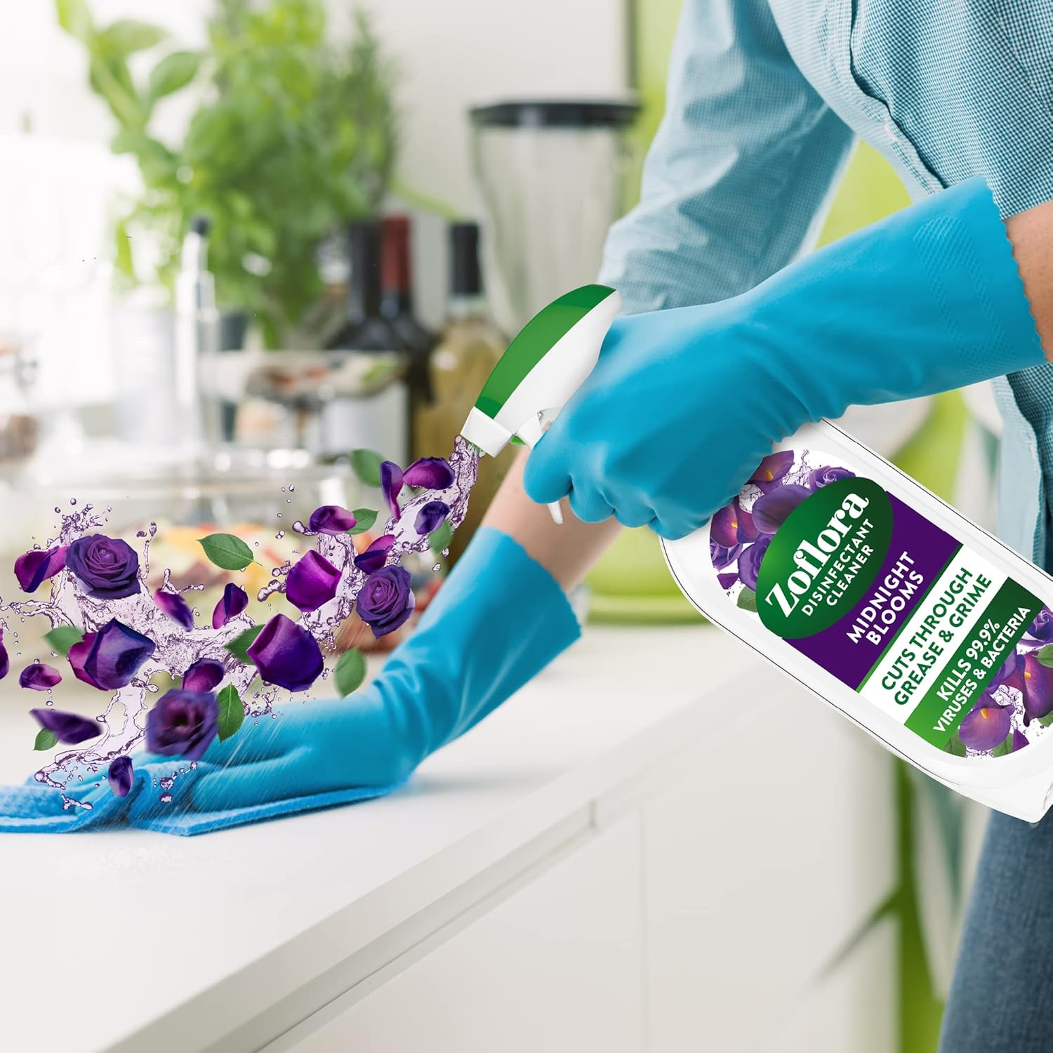 Zoflora Midnight Blooms Mehrzweck-Desinfektionsreiniger, 800 ml 3
