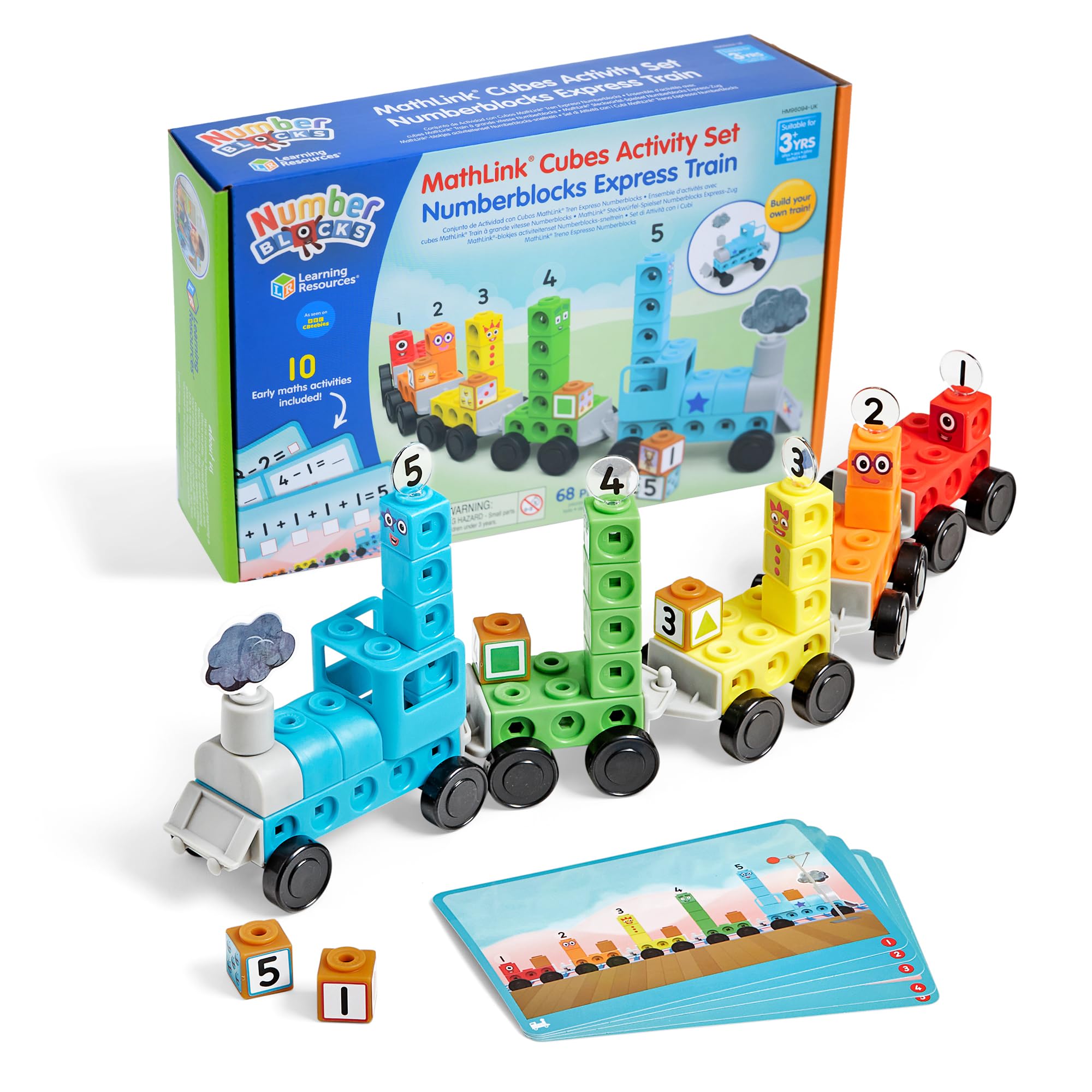 Numberblocks Express Train Activity Set - Educational Building Playset for Ages 3+ 1