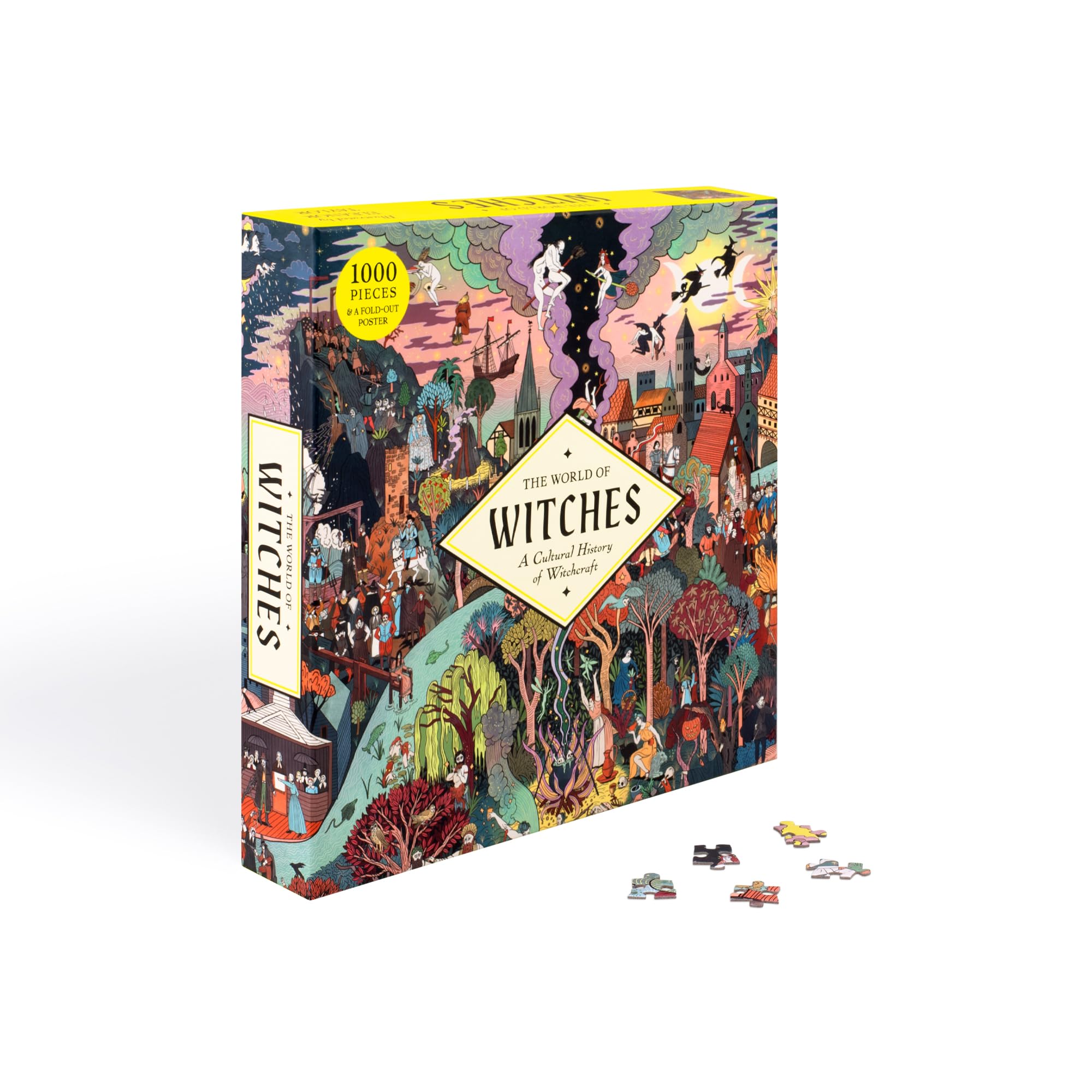 Laurence King The World of Witches Jigsaw Puzzle - 1000 Pieces | 19 x 27 Inches 2