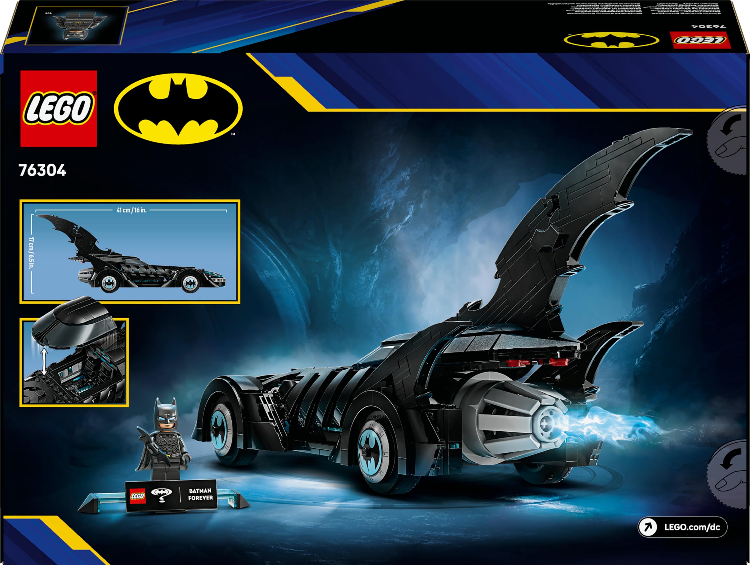 LEGO DC Batman Forever Batmobile - Building Set with Minifigure for Ages 12+ 10
