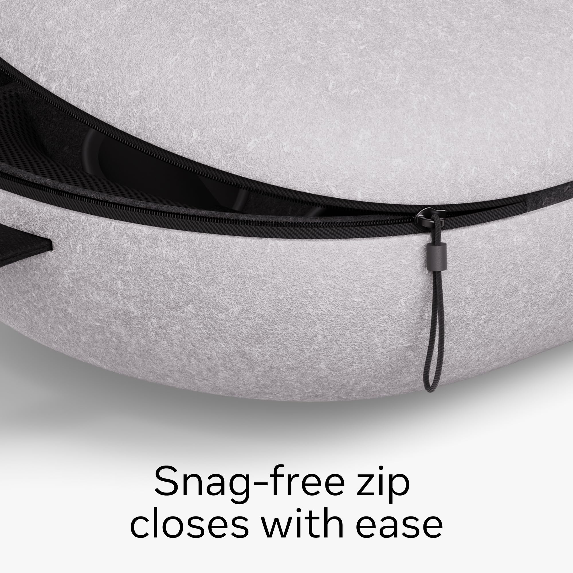 Meta Quest Carrying Case for Quest 3/3S – Protective Felt Shell with Organized Storage 6