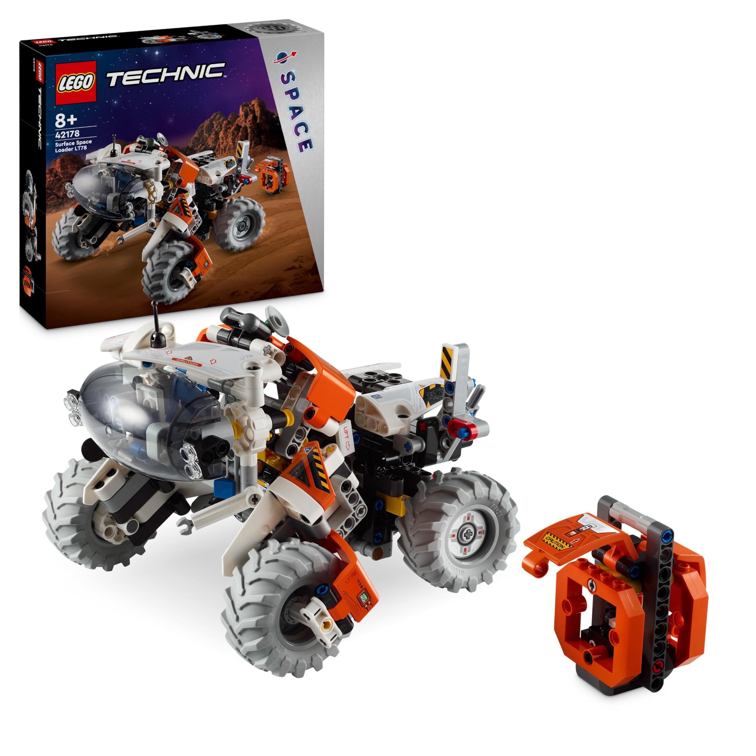 LEGO Technic Surface Space Loader LT78 - Space Vehicle Building Set for Kids 8+ 1