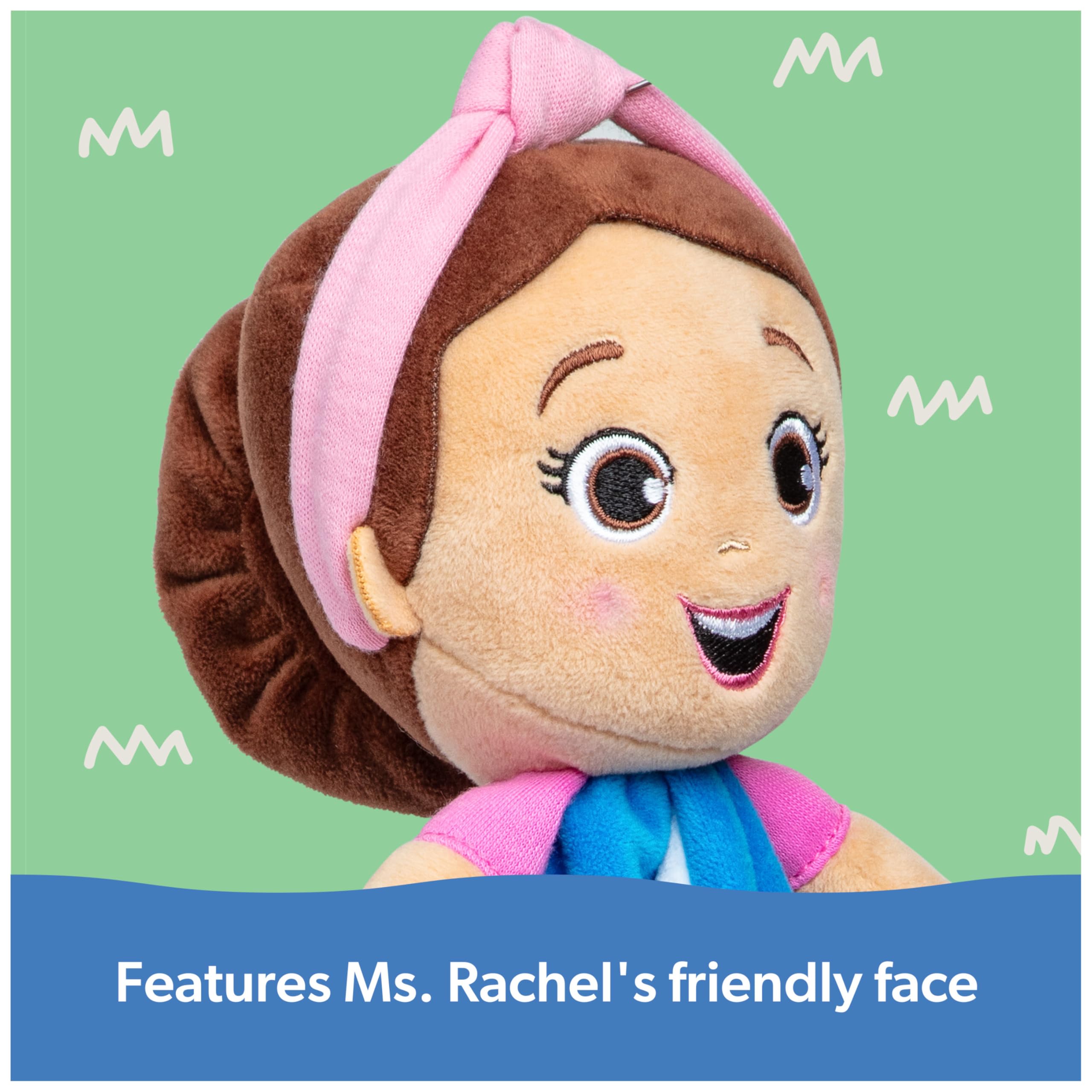 Ms. Rachel Huggable Lovey - Double-Sided Soft Security Blanket for Babies 3M+ 3