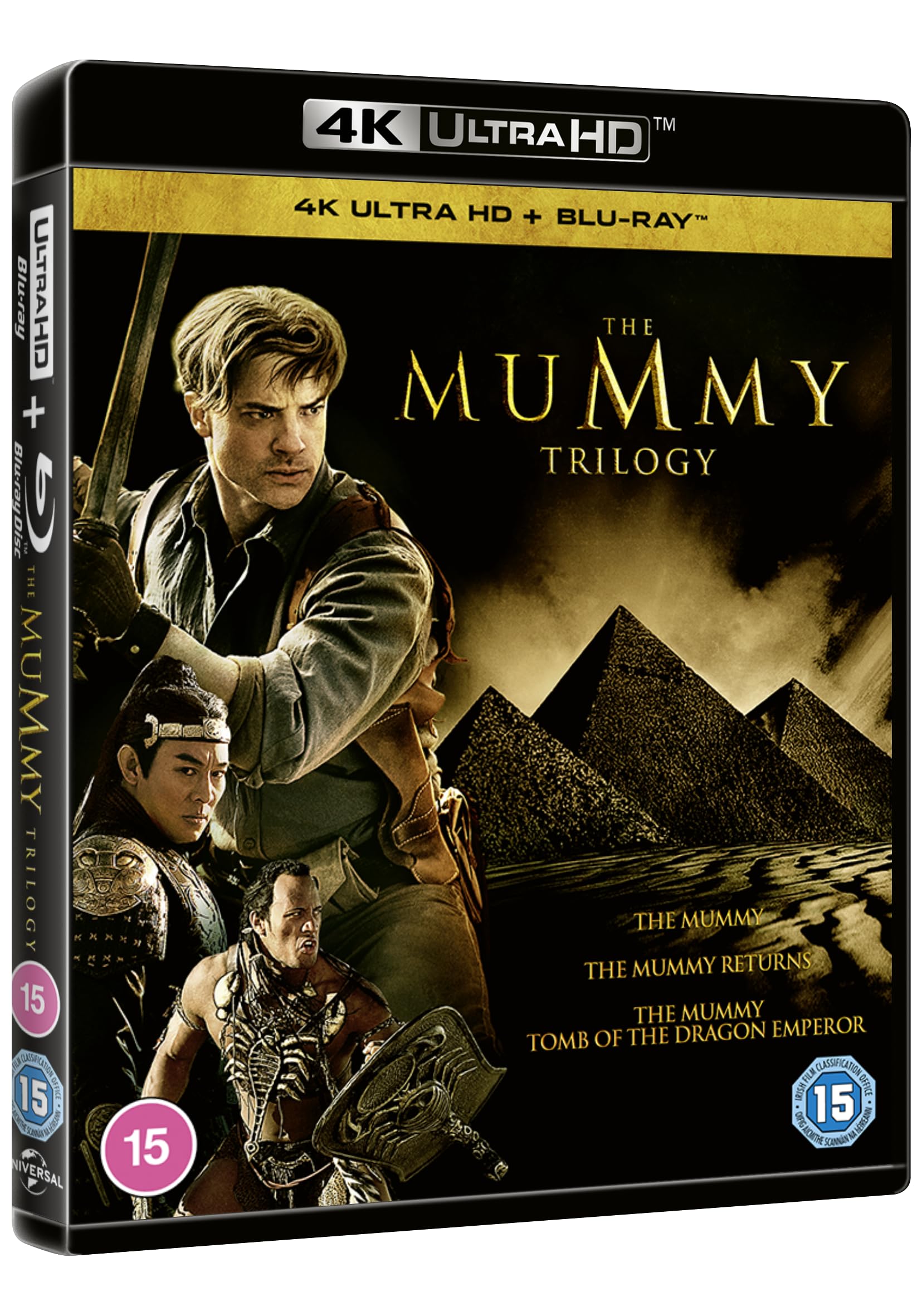 The Mummy Trilogy [4K Ultra HD + Blu-Ray]