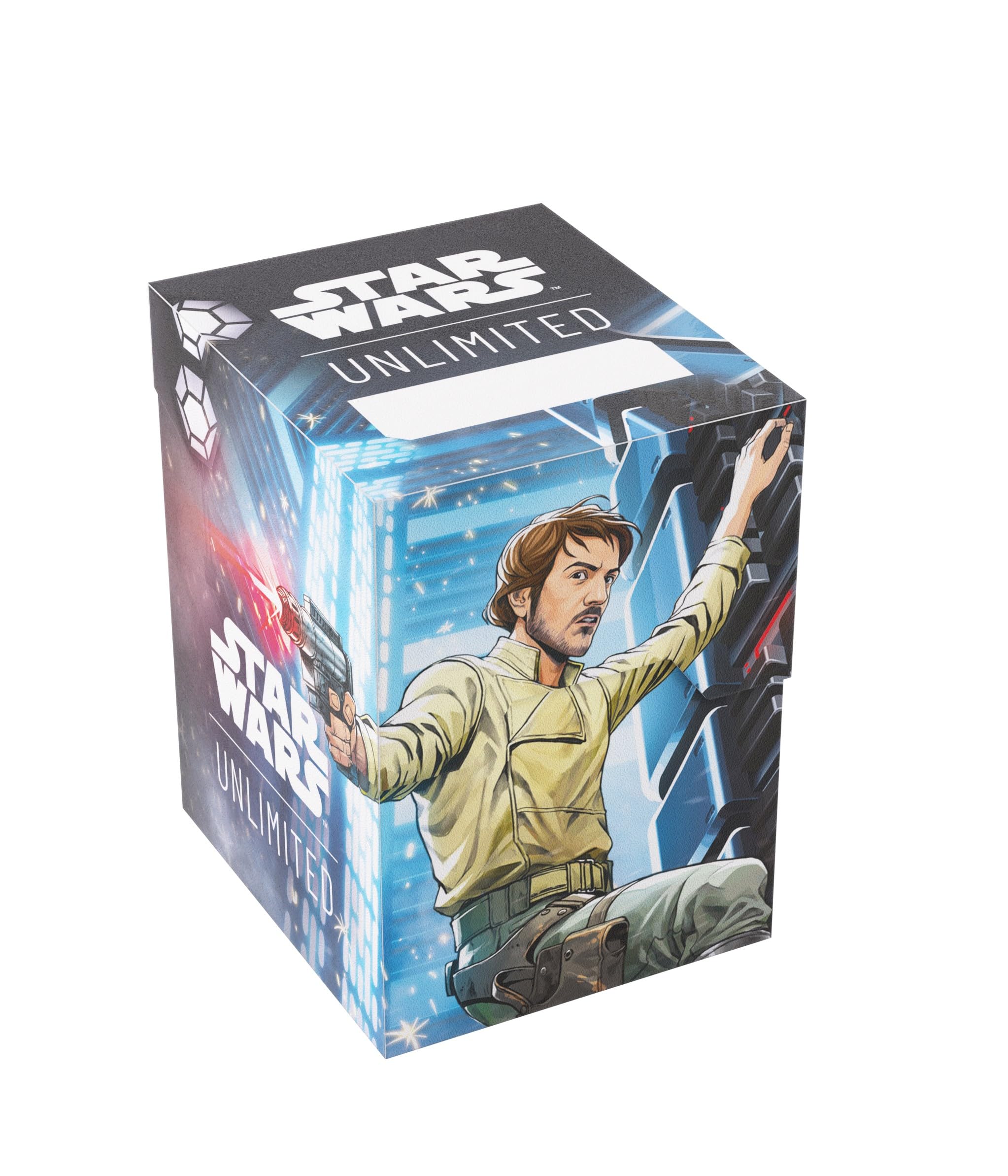 Gamegenic Star Wars: Unlimited Soft Crate - Cassian Andor/Dedra Meero | Holds Double-Sleeved Deck