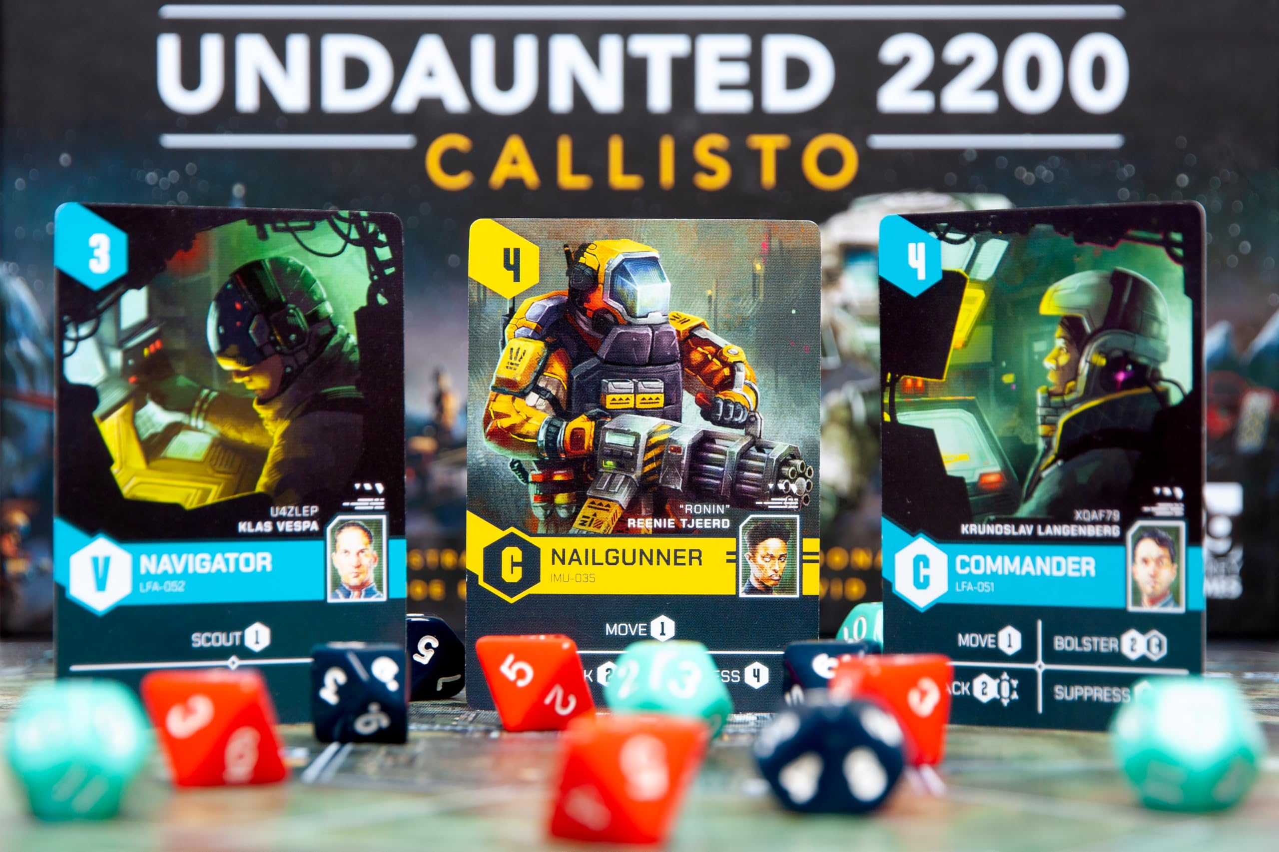 Undaunted 2200: Callisto Board Game - Sci-Fi Strategy, 1-4 Players, 45-60 Min Playtime 7