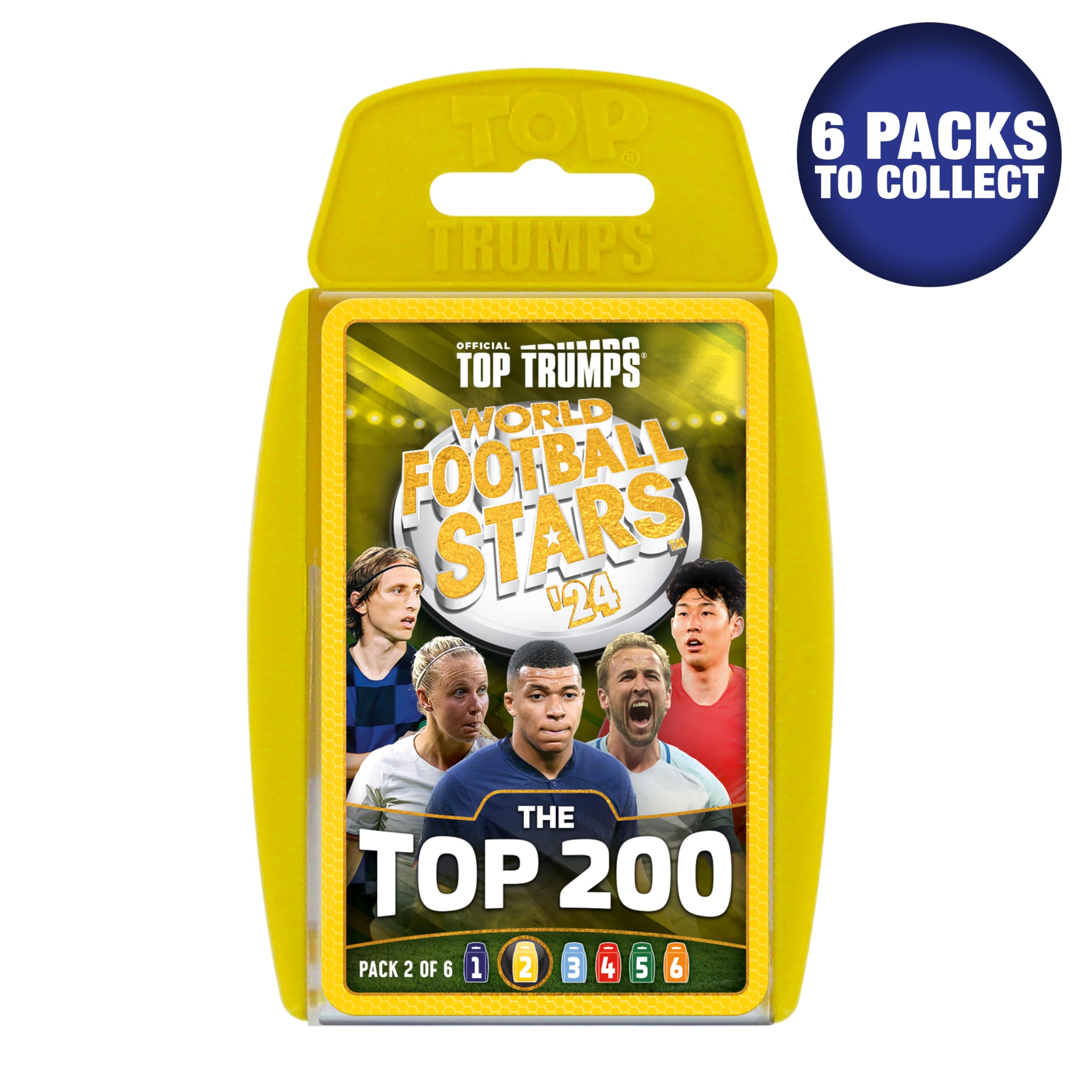 Top Trumps World Football Stars Top 200 Card Game Pack 2 8