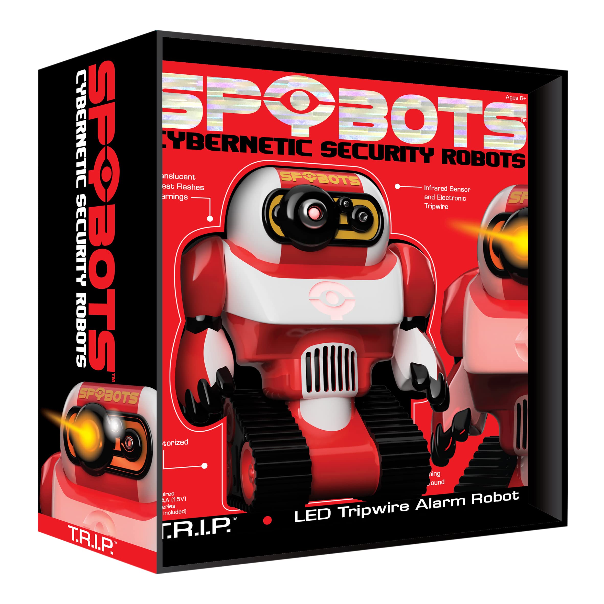 SpyBots T.R.I.P - LED Tripwire Alarm Robot Security Gadget for Kids 6+ 4