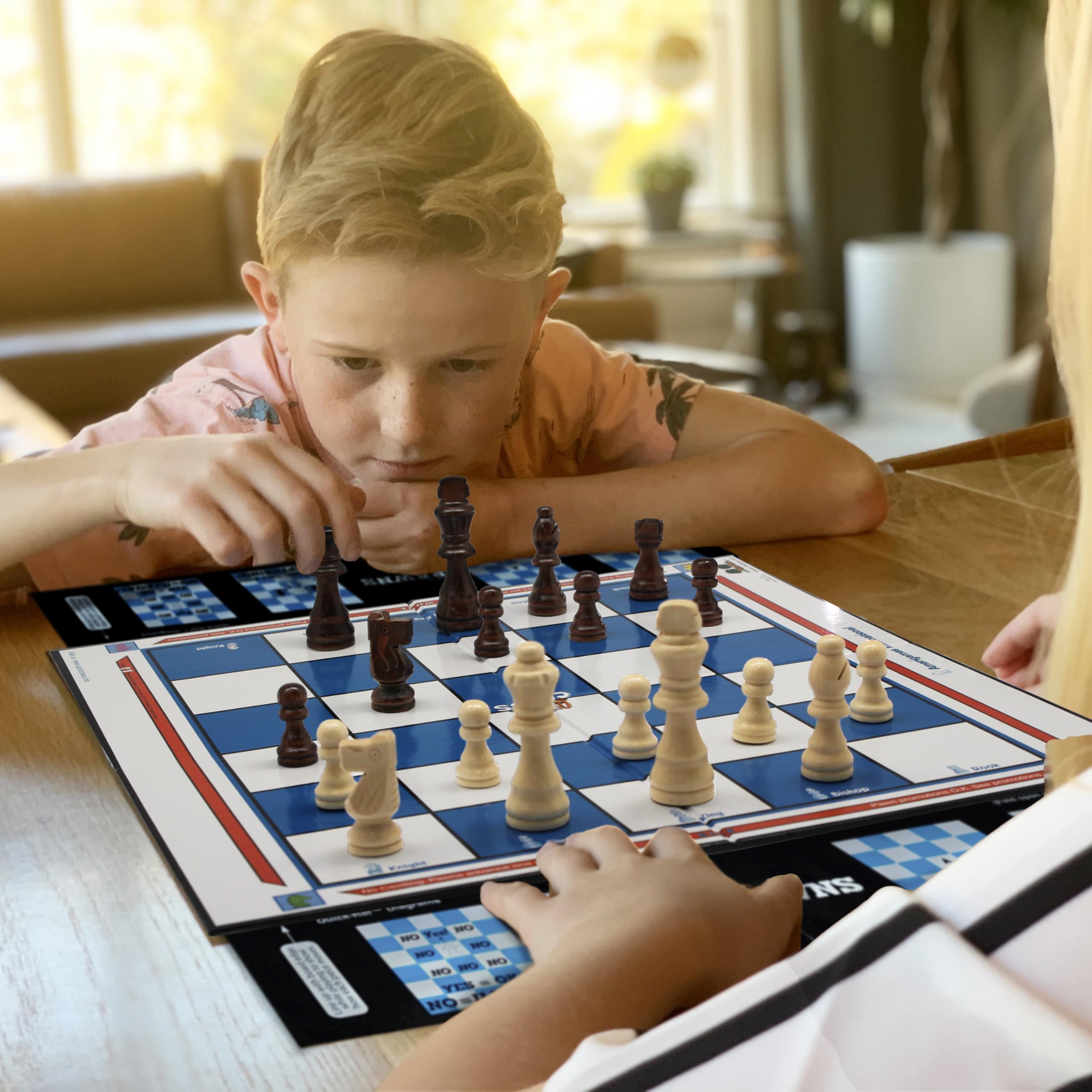 Roo Games Quick Chess - Learn Chess in a Flash! 8 Mini-Games on a Wooden Board 10