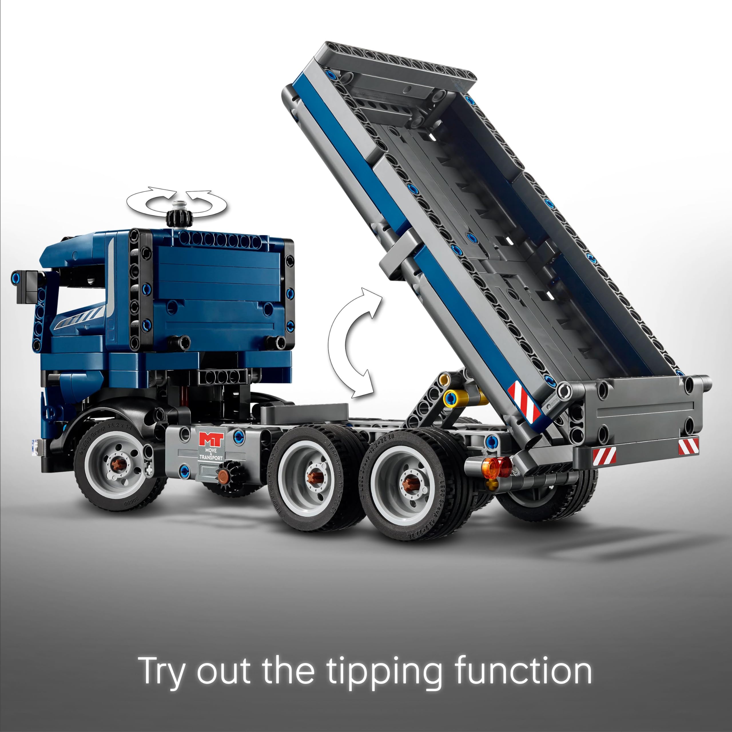 LEGO Technic Tipping Dump Truck 42203 - Steering & Moving Dump Box | Ages 9+ 4