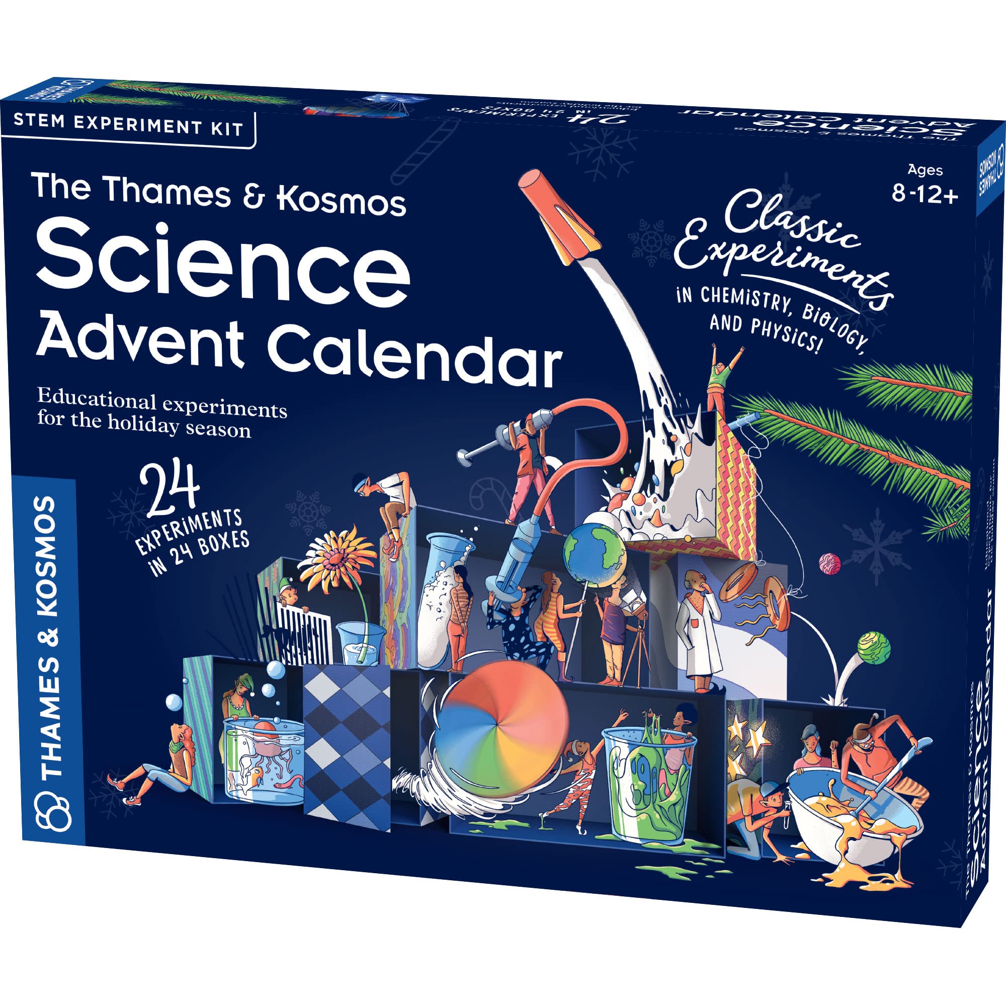 Thames & Kosmos Science Advent Calendar - 24-Day STEM Experiment Kit for Kids 8+ 1