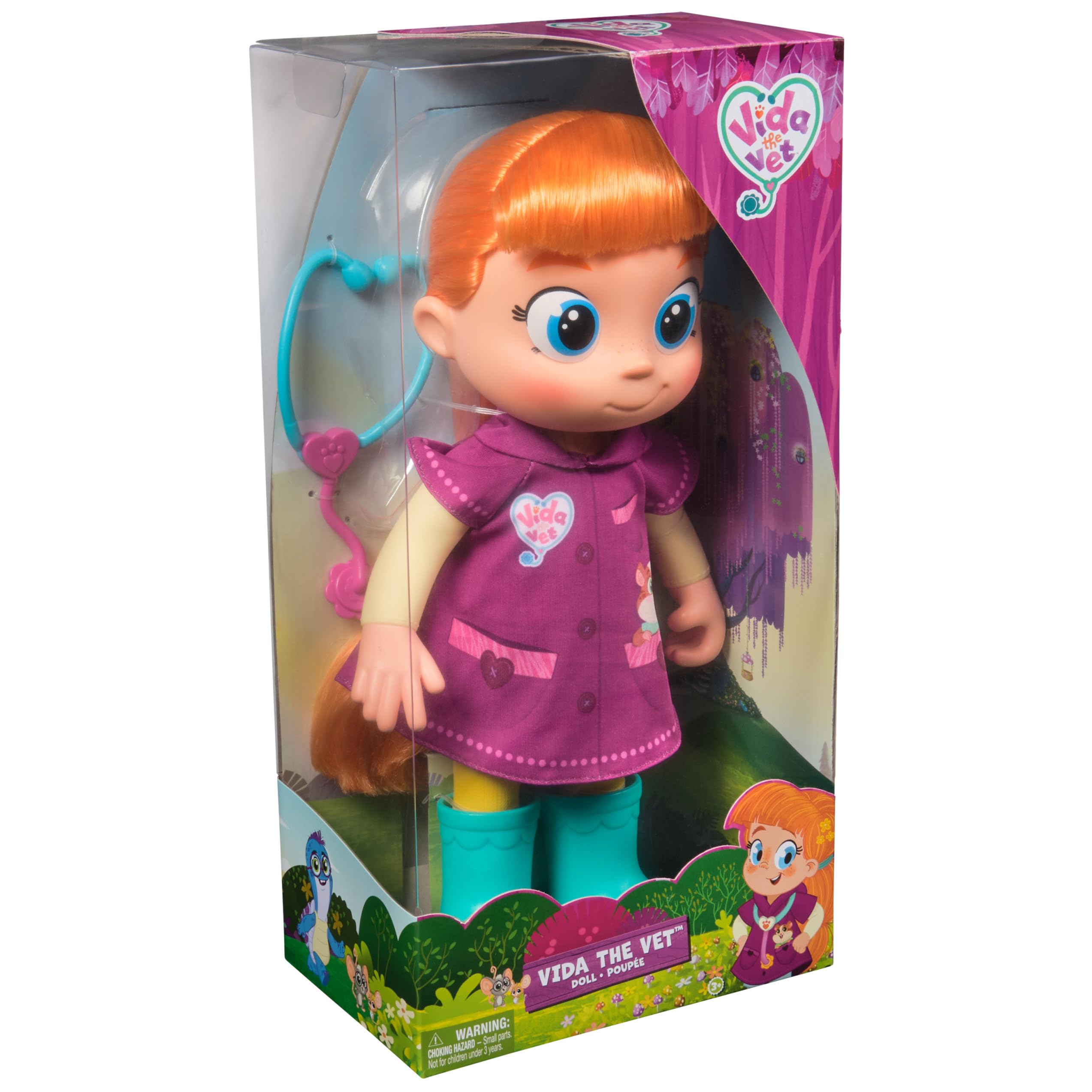 Vida the Vet Toddler Doll - 33cm Articulated Playset for Kids 3+ 2