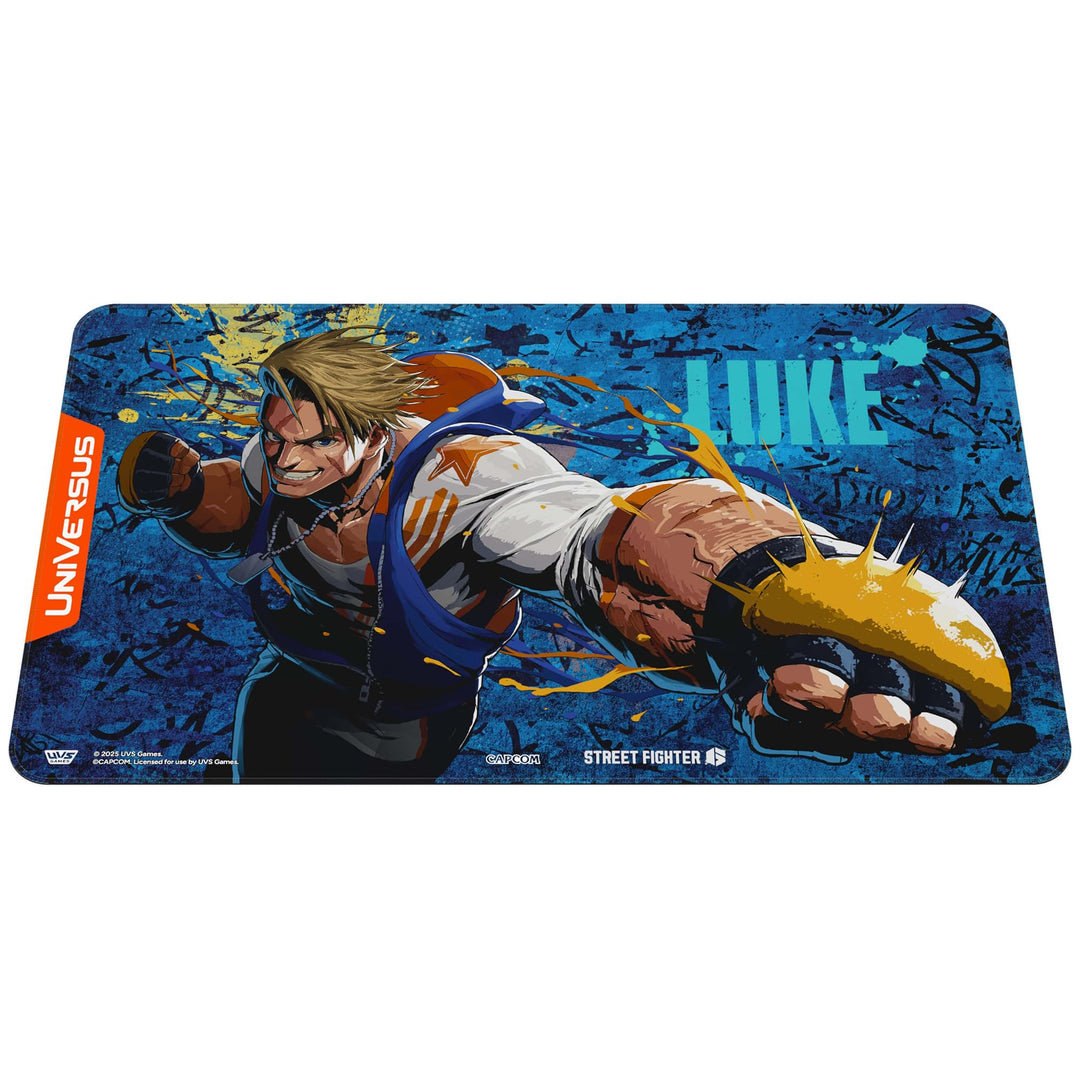 UniVersus Street Fighter 6 Challenger Series Playmat - Luke - 24 x 14 Inches