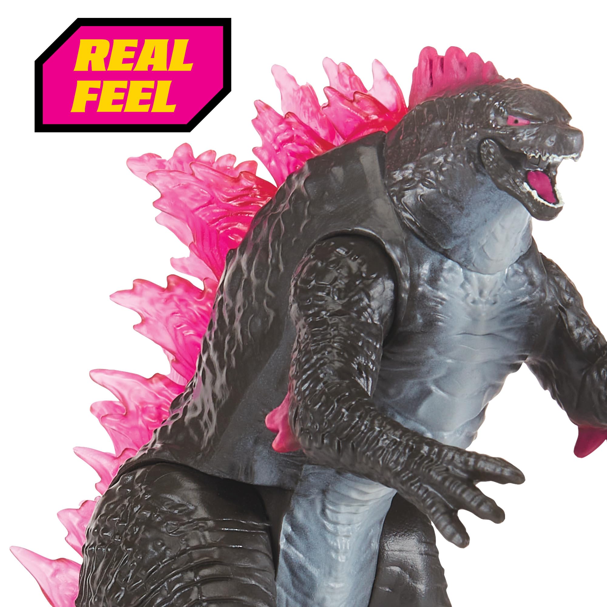 MonsterVerse Godzilla x Kong Real Feel Action Figure - 6-Inch Scale | Multicolor Plastic 5
