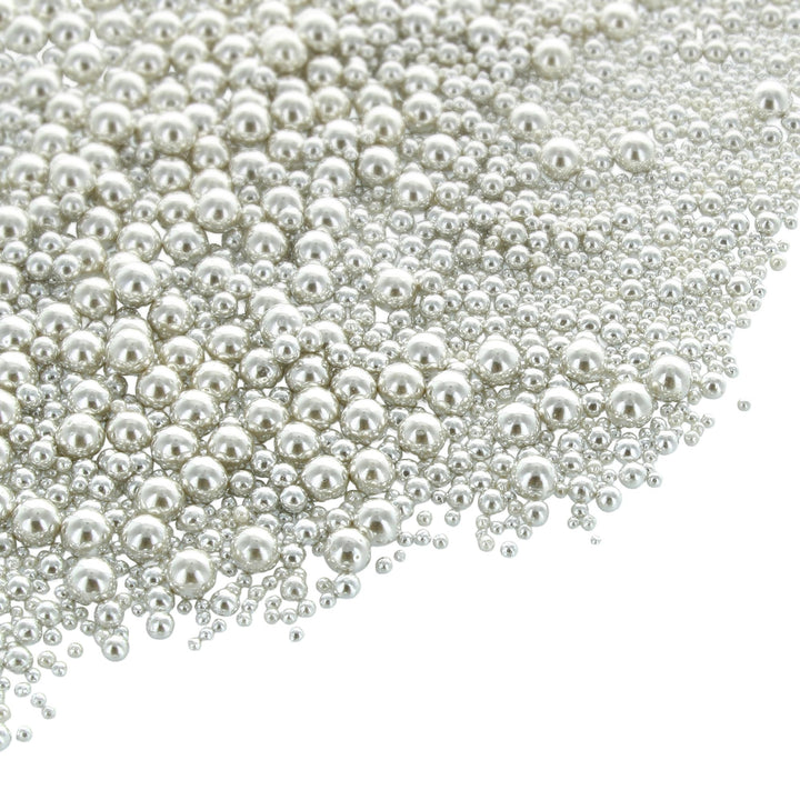 Baked with Love - Silver Pearl Sprinkles 100g | Edible Cake Decorations