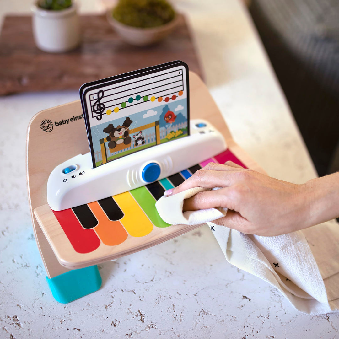 Baby Einstein Hape Magic Touch Piano - Wooden Musical Toy for Toddlers 6-36 Months