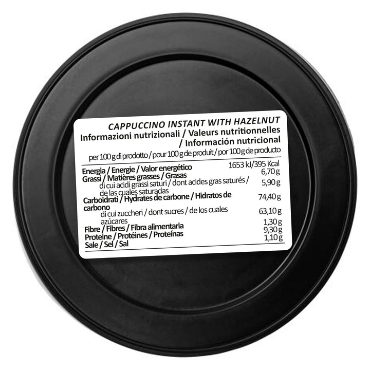 Der-Franz Instant Cappuccino with Hazelnut Flavor, 500g