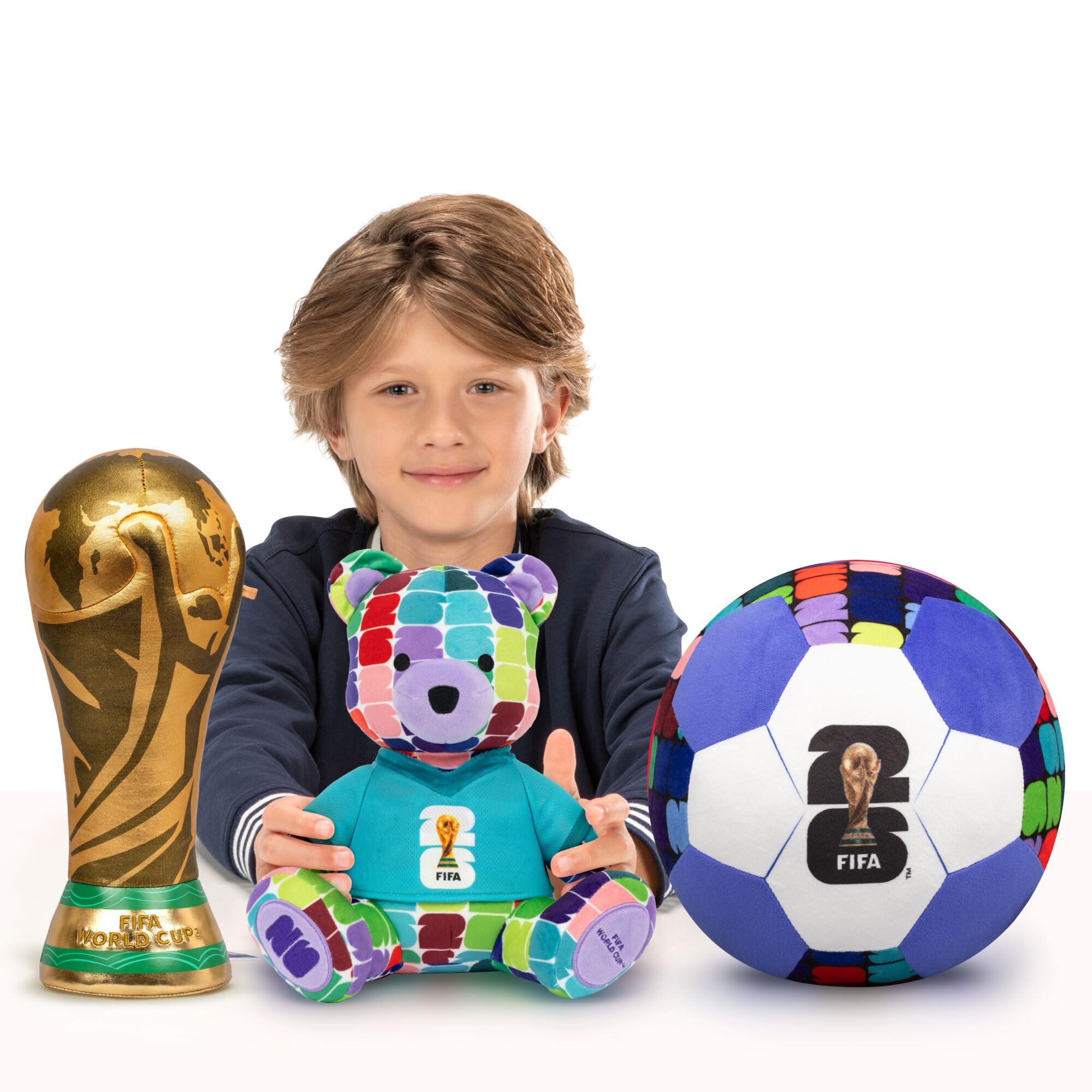 Jazwares FIFA 9-Inch Plush Football - Officially Licensed World Cup Collectible | Polyester | Ages 3+ 9