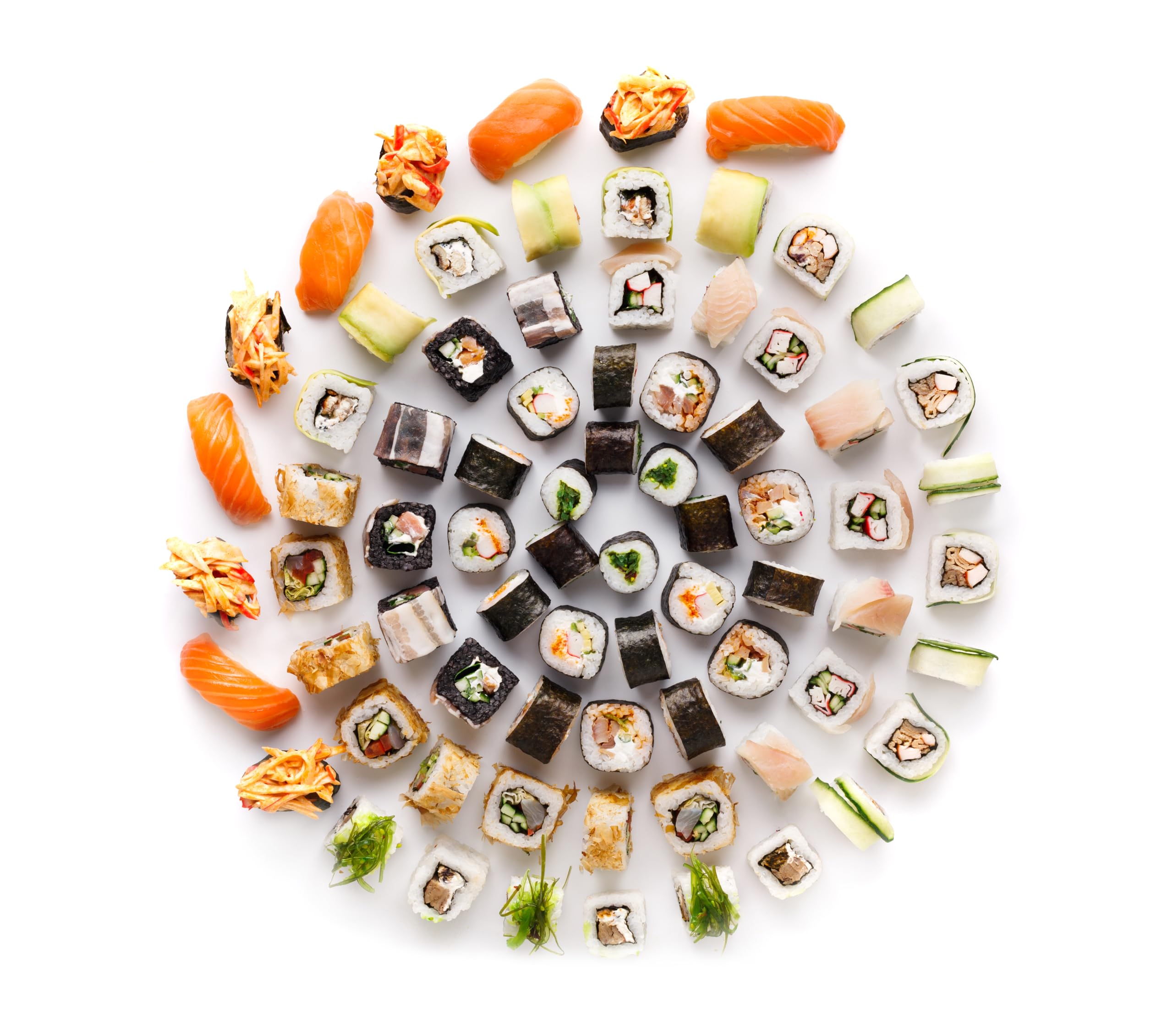 Emma Basic South Korean Seaweed Sushi Nori - 50 Full Sheets | Young & Crunchy | High Protein