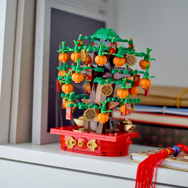 LEGO Money Tree Building Set - Lunar New Year Decor for Kids 9+