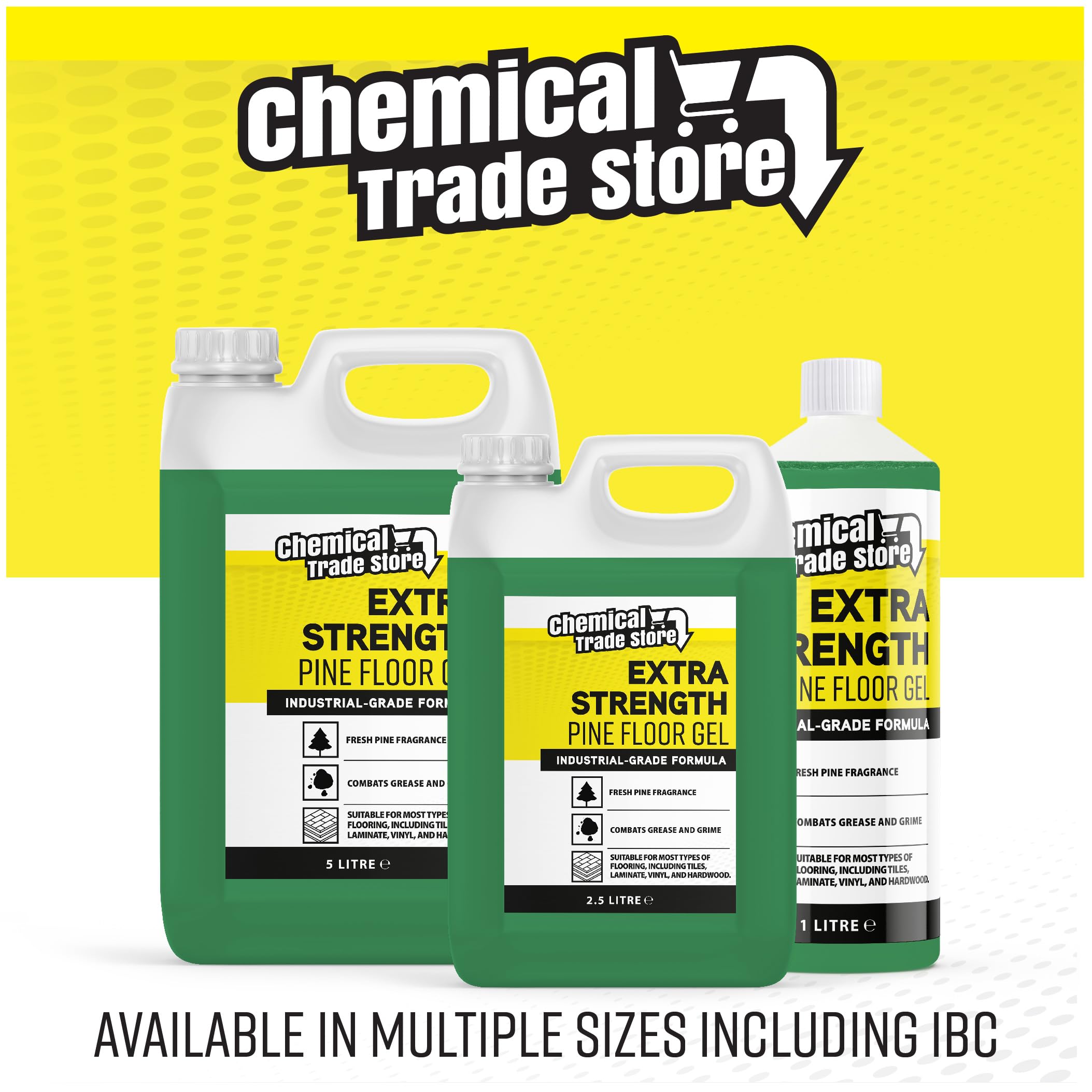 Chemical Trade Store Pine Floor Gel - Industrial Strength Cleaner | 1L | Pine Scent 5
