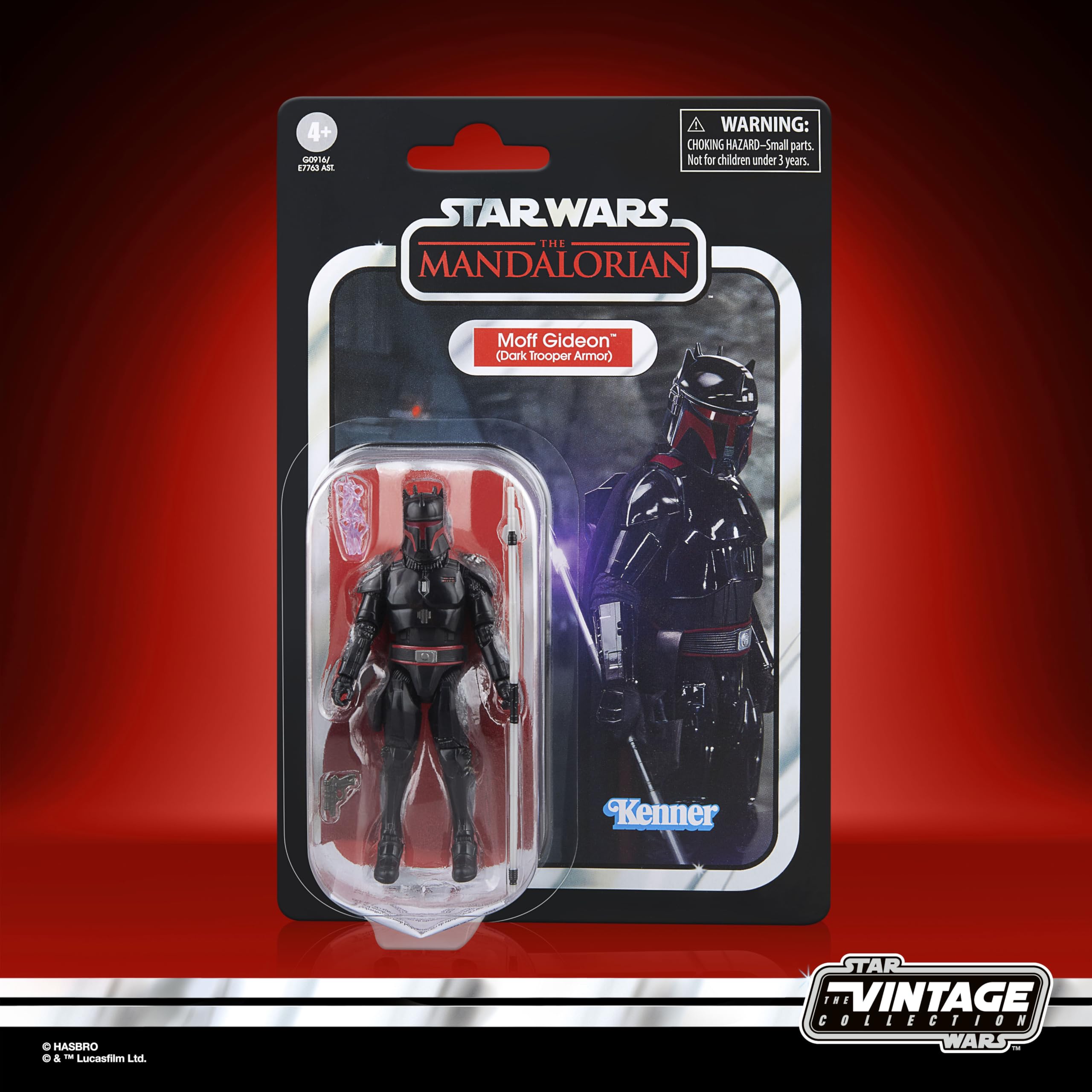 Star Wars The Vintage Collection Moff Gideon (Dark Trooper Armor) Action Figure - 9.5 cm Scale | Kenner Inspired Packaging | Ages 4+ 2