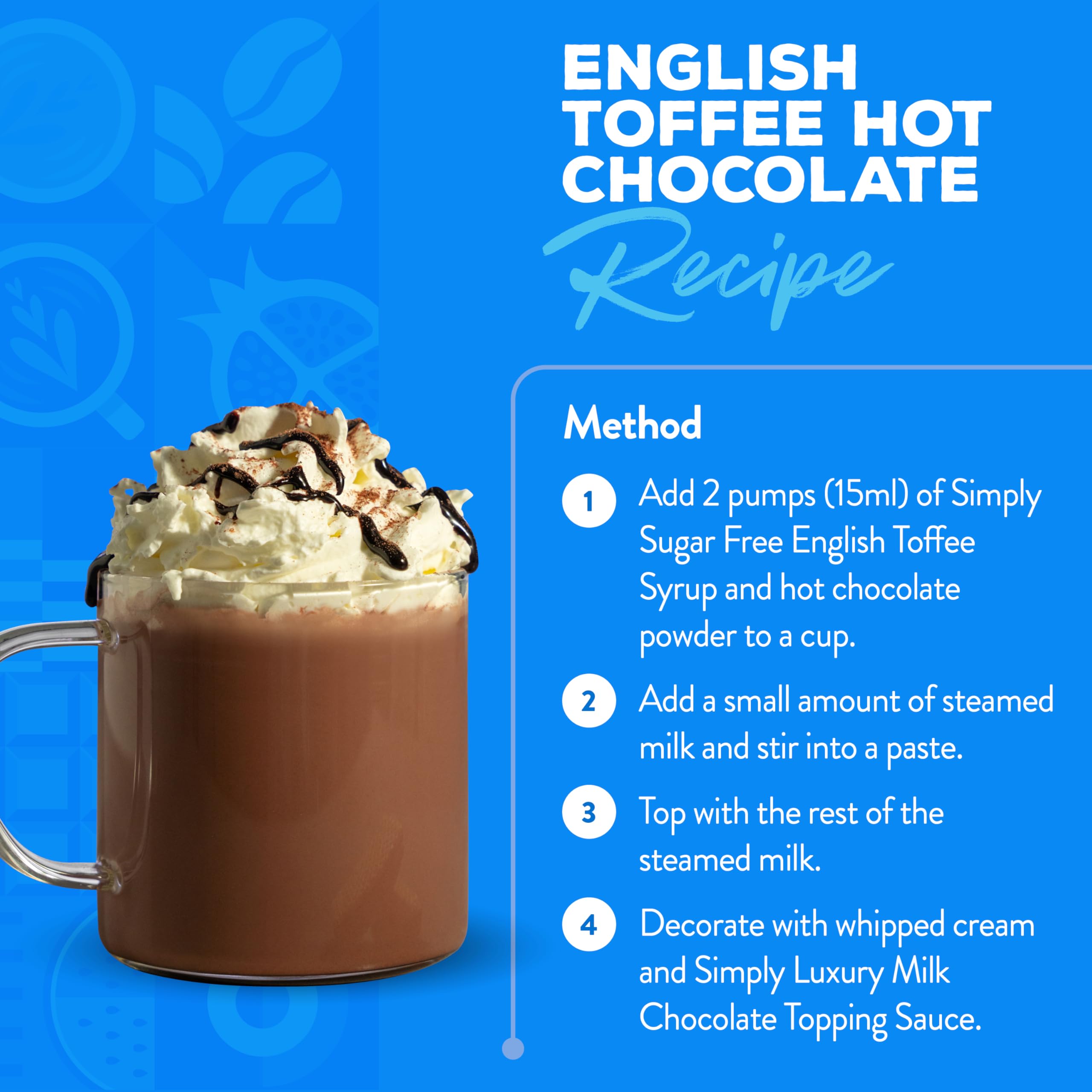 Simply Sugar Free English Toffee Syrup - 1 Litre | Low Calorie | Vegan 5