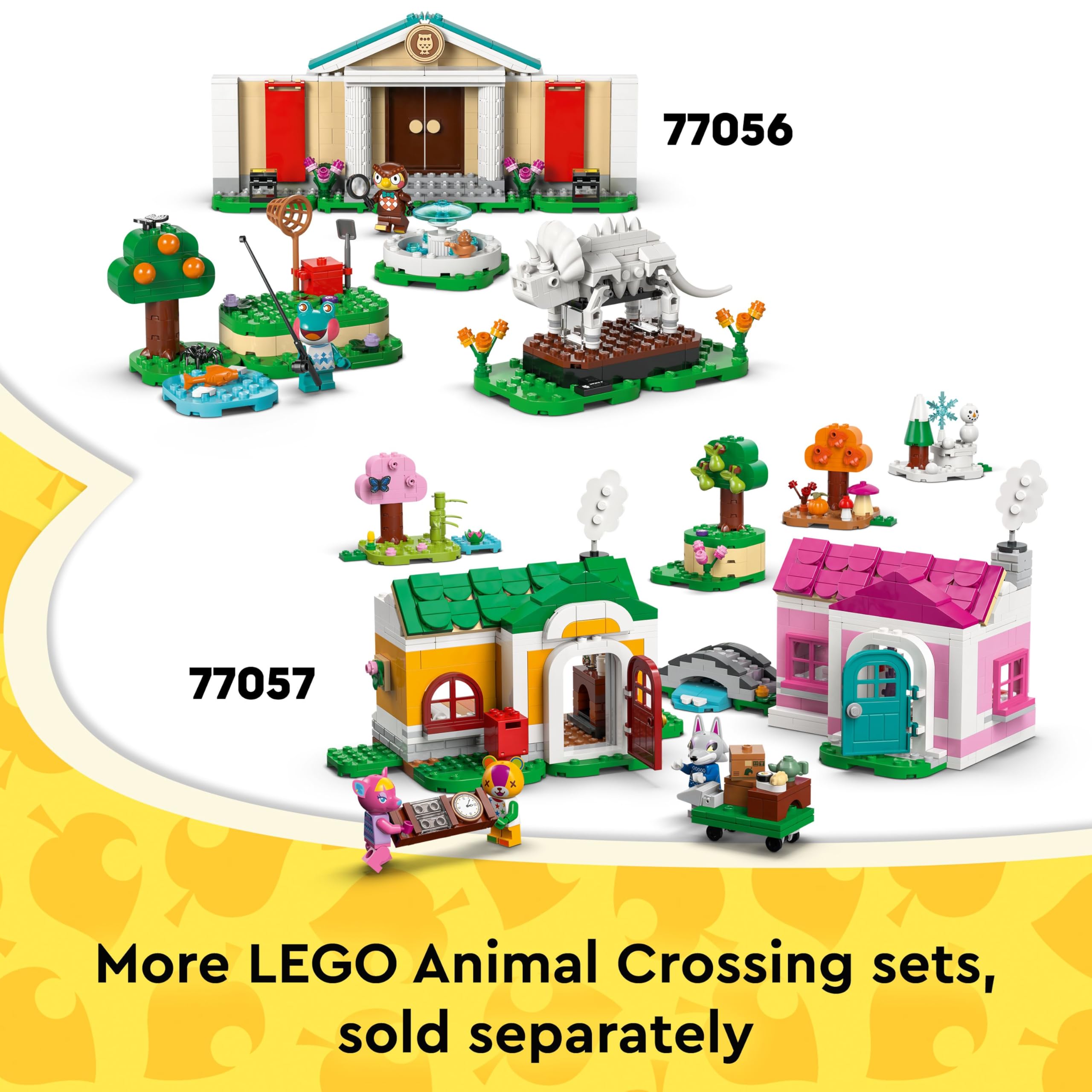 LEGO Animal Crossing Goldie's Cosy House Building Set 77058 for Ages 6+ | Includes Goldie Minifigure 9