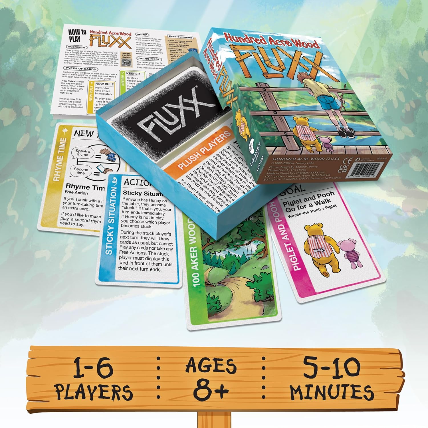 Looney Labs Hundred Acre Wood Fluxx Card Game 3