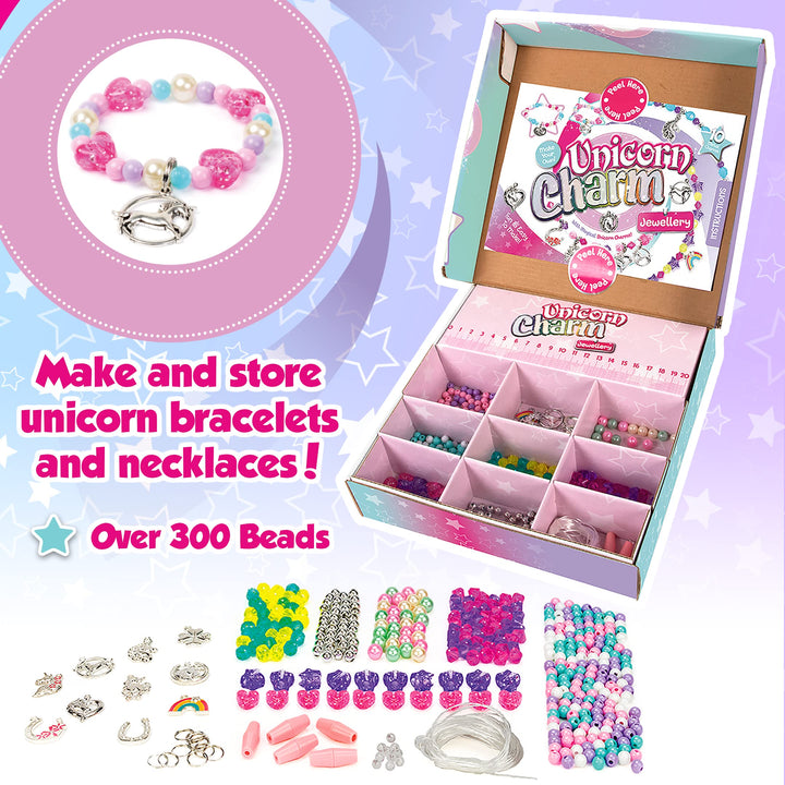 Craftbox CB806 Eenhoorn Bedel Sieraden Knutselset, Gemengd.