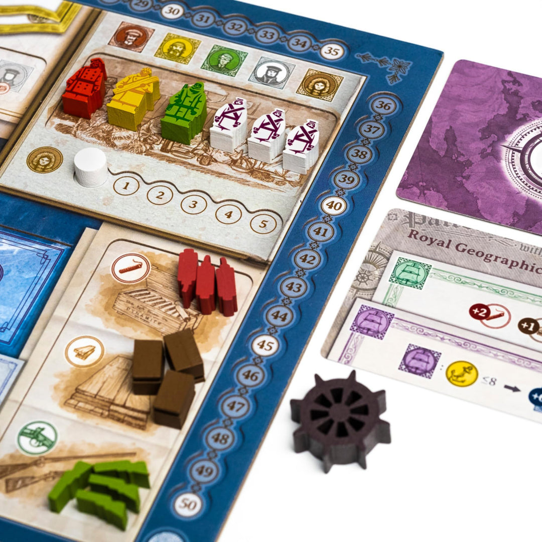 2Tomatoes Games Through Ice and Snow Arctic Exploration Board Game