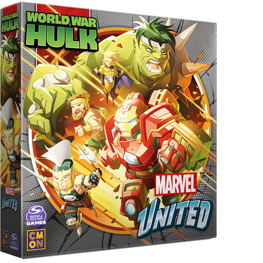 CMON Marvel United: World War Hulk Expansion - Tabletop Miniatures Strategy Game