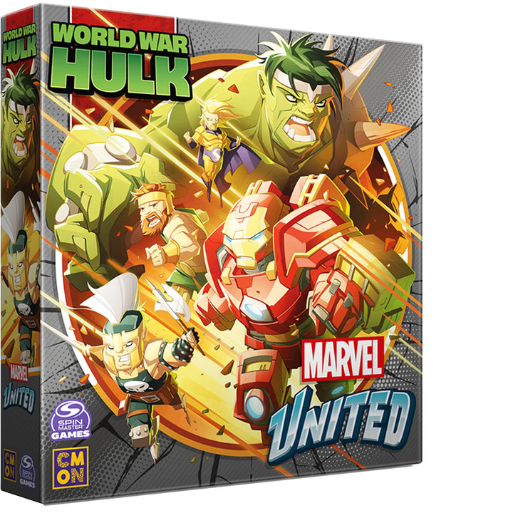 CMON Marvel United: World War Hulk Expansion - Tabletop Miniatures Strategy Game