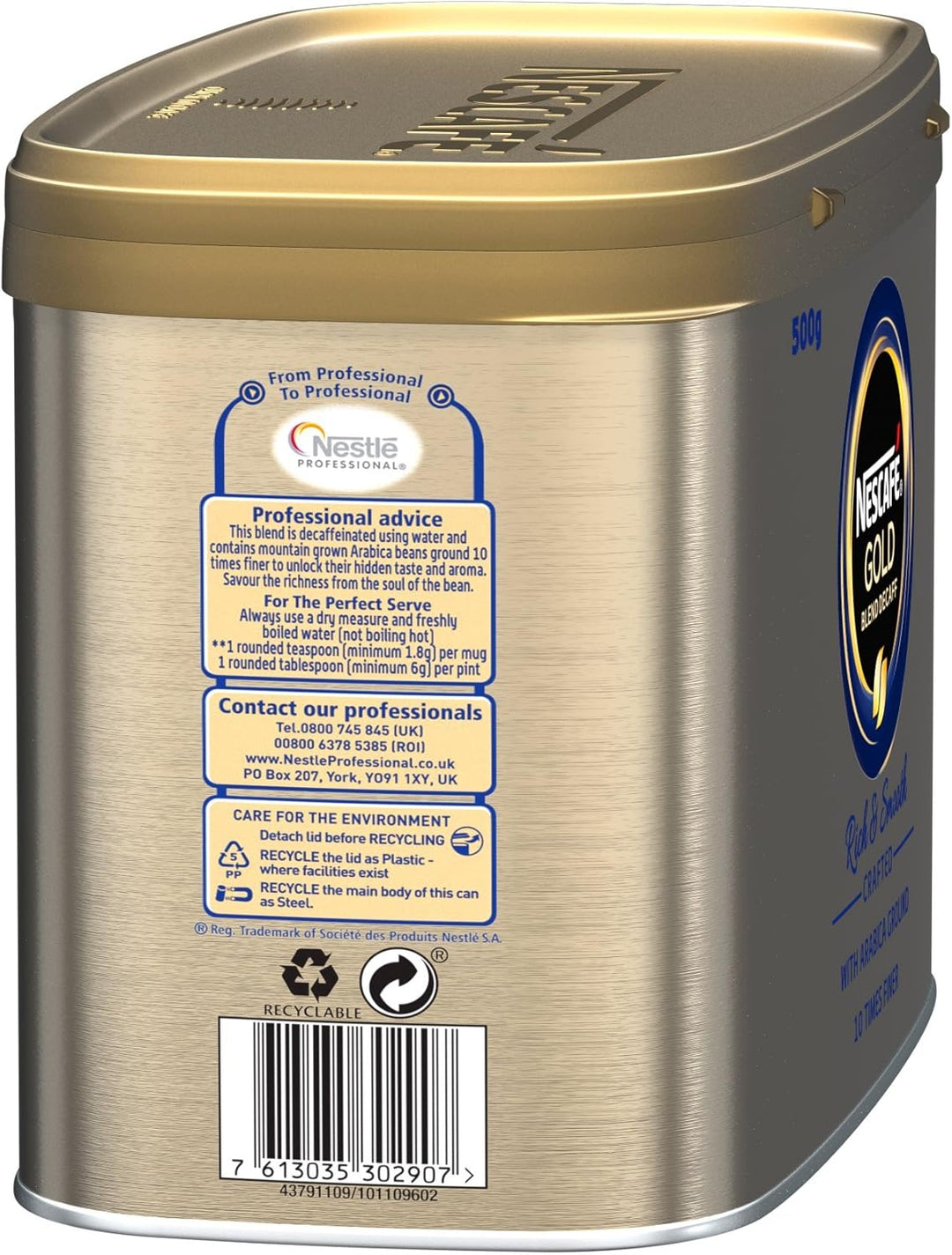 NESCAFÉ Gold Blend Decaff Instant Coffee 500G