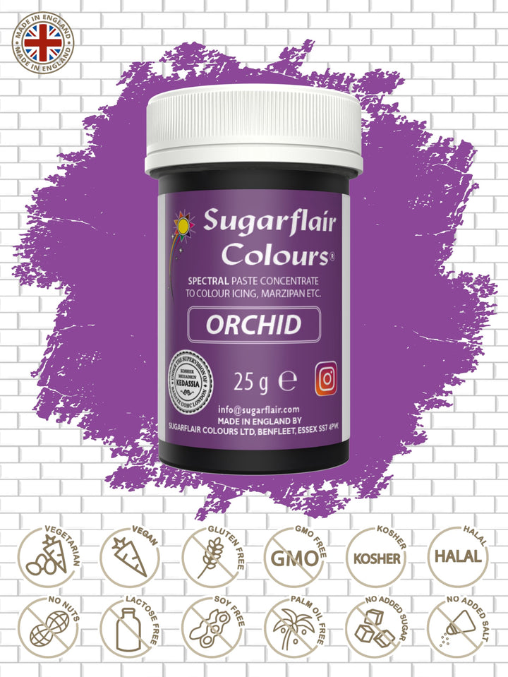 Sugarflair - Spectral Orchid Food Colouring Paste (25g)