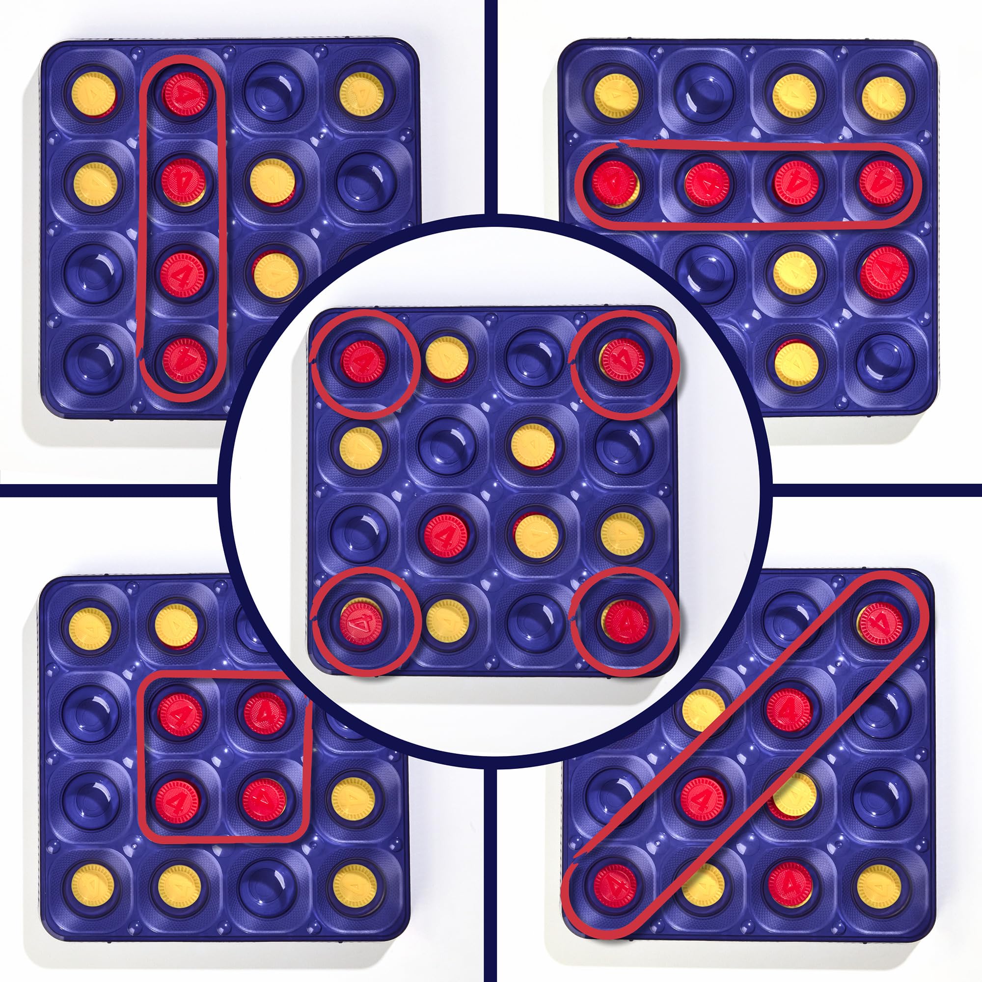 Hasbro Gaming Connect 4 Frenzy Game - English Version 4