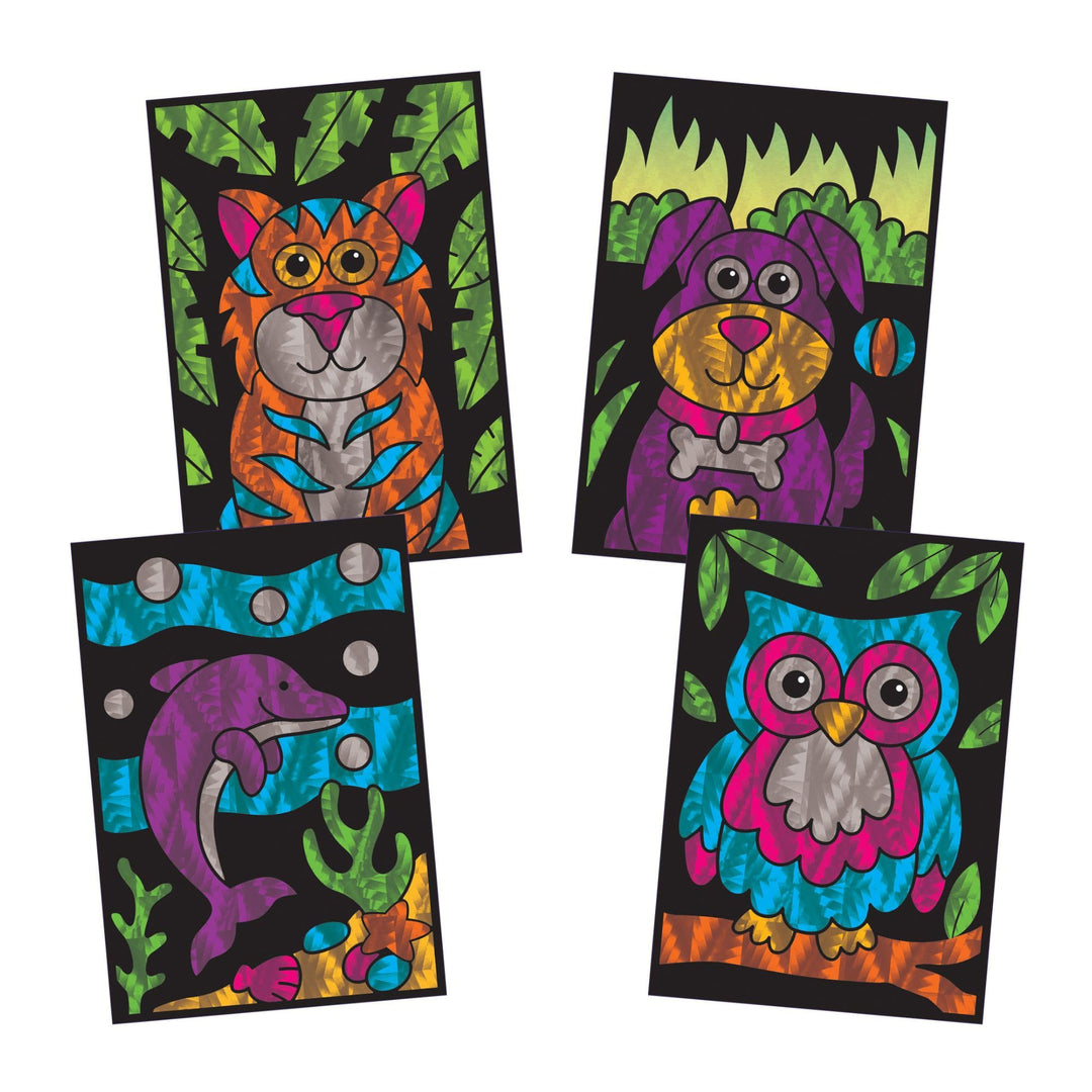 Galt Fab Foil Art Kit - Sparkly Craft Activity for Kids Ages 6+